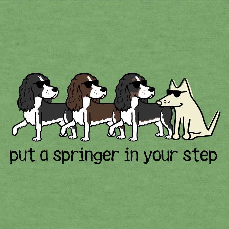 Put A Springer In Your Step - Lightweight Tee - Image 2
