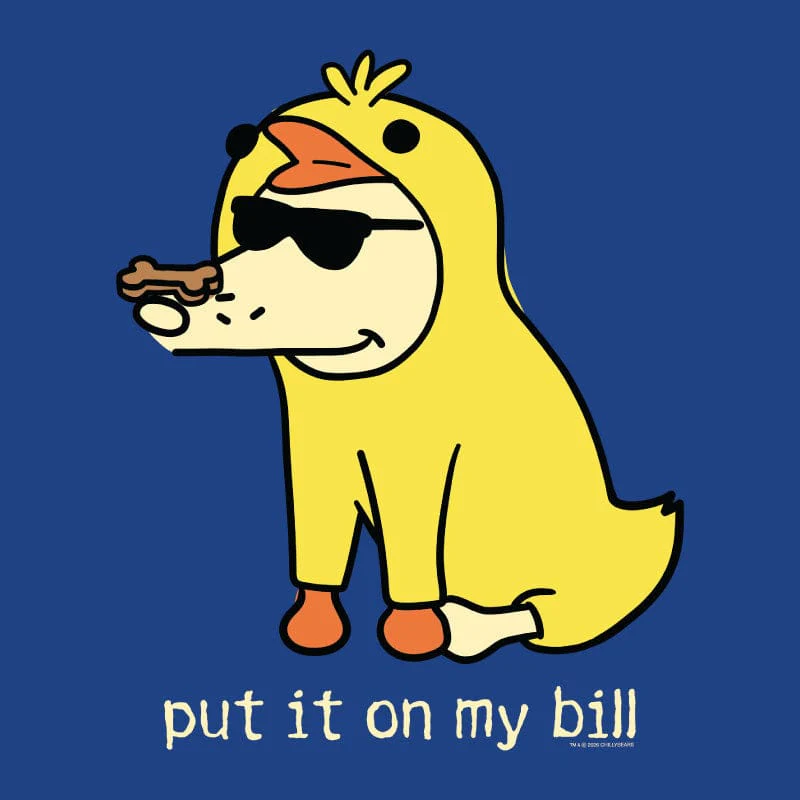 Put It On My Bill - Ladies T-Shirt V-Neck - Image 4