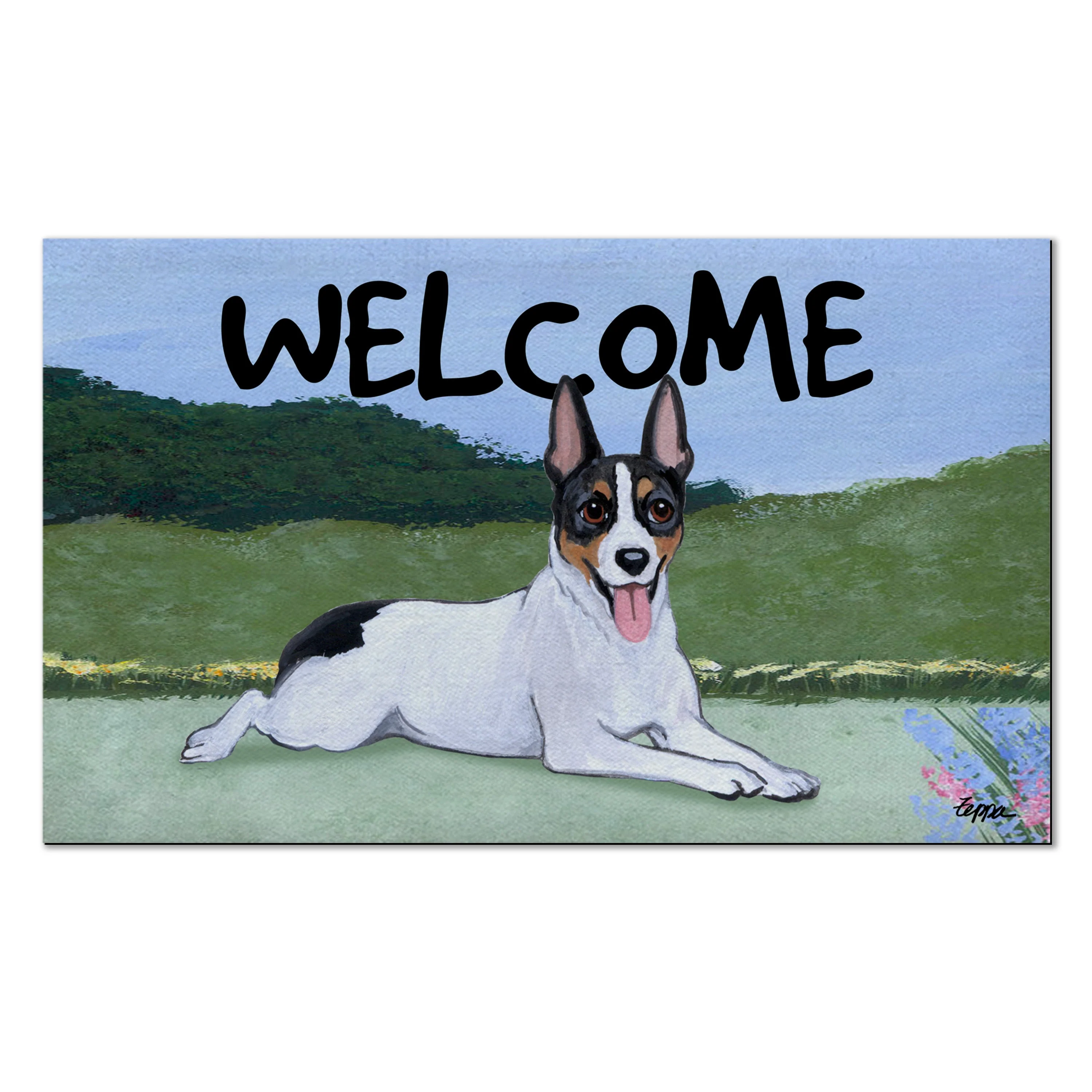 Rat Terrier Welcome Mat - Image 2