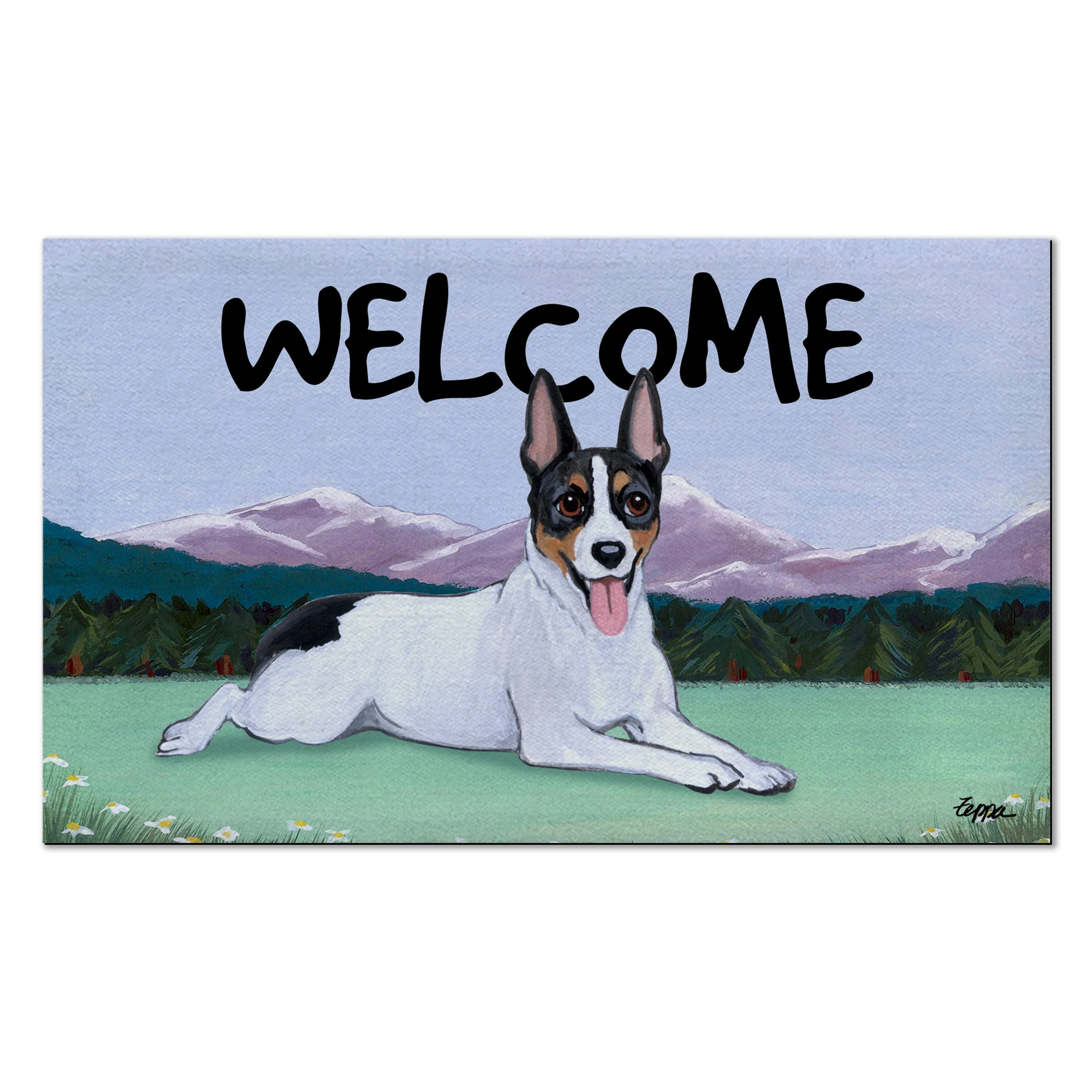 Rat Terrier Welcome Mat - Image 3