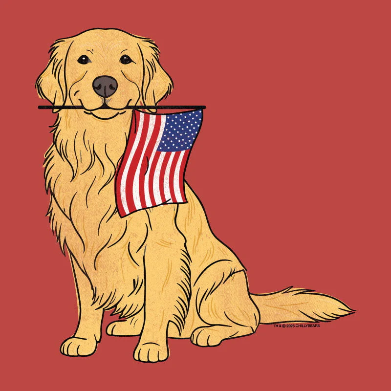 Red White and Golden - Classic Tee - Image 4