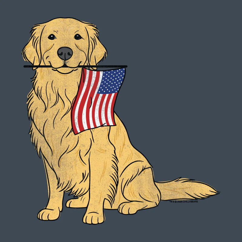 Red White and Golden - Long-Sleeve T-Shirt Classic - Image 4