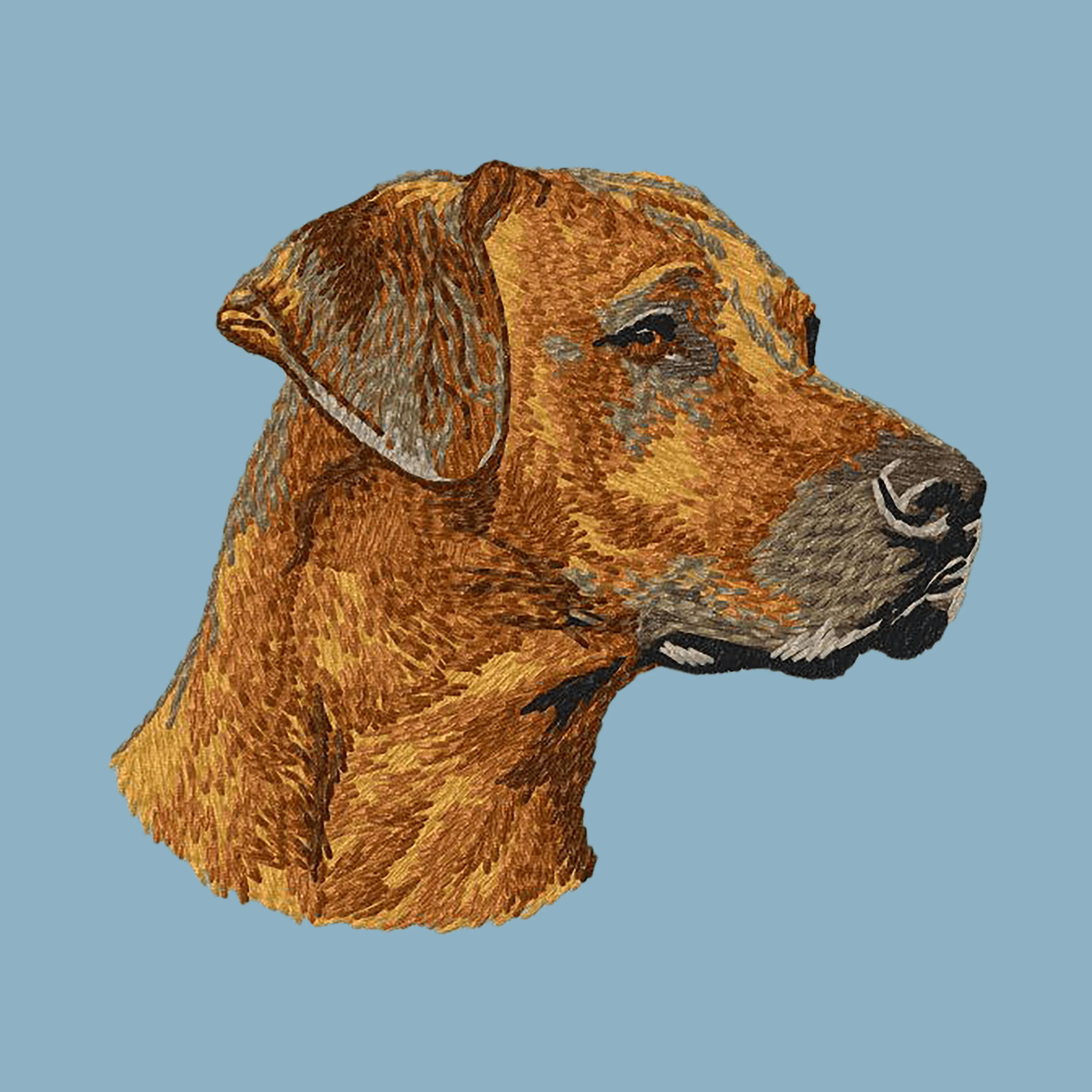 Rhodesian Ridgeback Embroidered Sweatshirt Hoodie - Image 5
