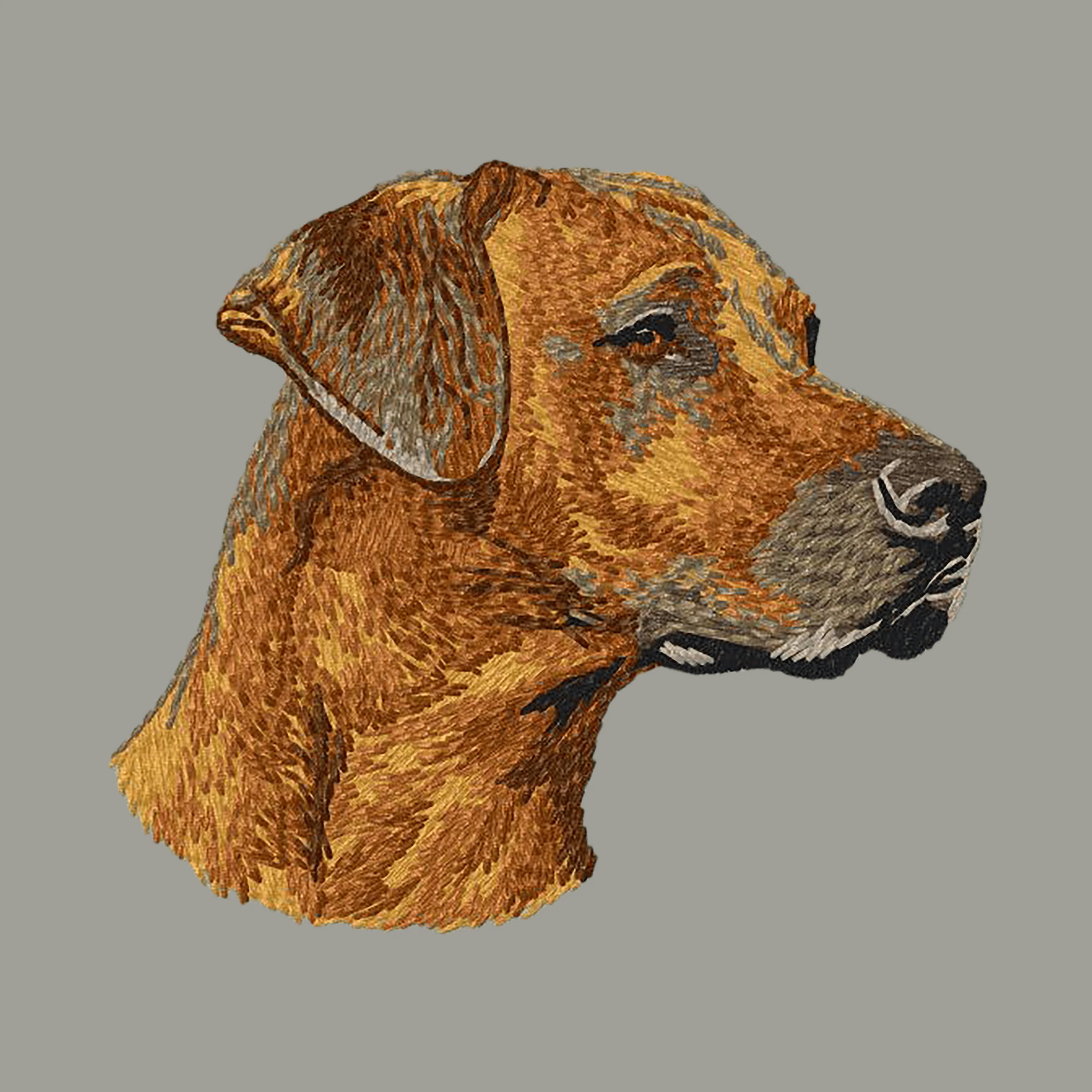 Rhodesian Ridgeback Embroidered Sweatshirt Hoodie - Image 6