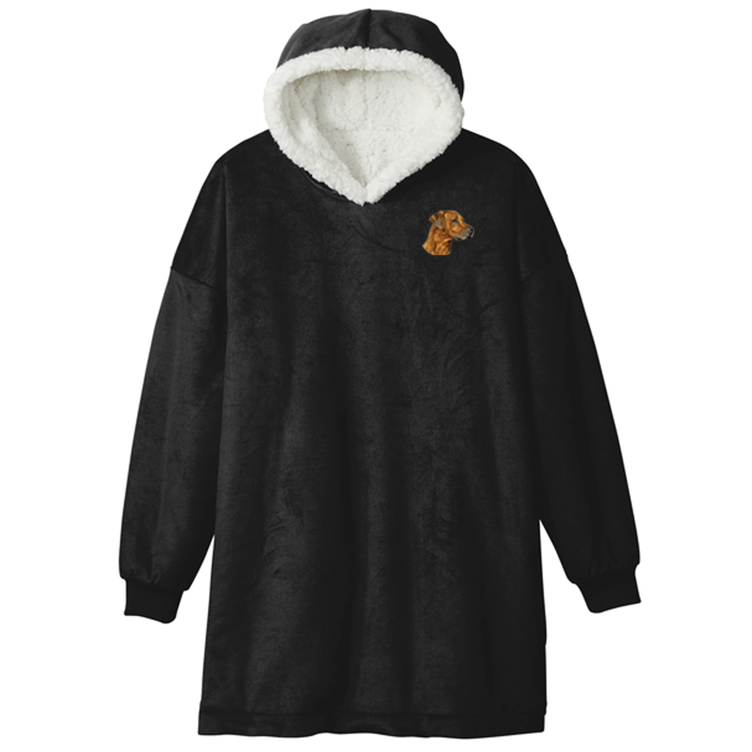 Rhodesian Ridgeback Embroidered Wearable Blanket