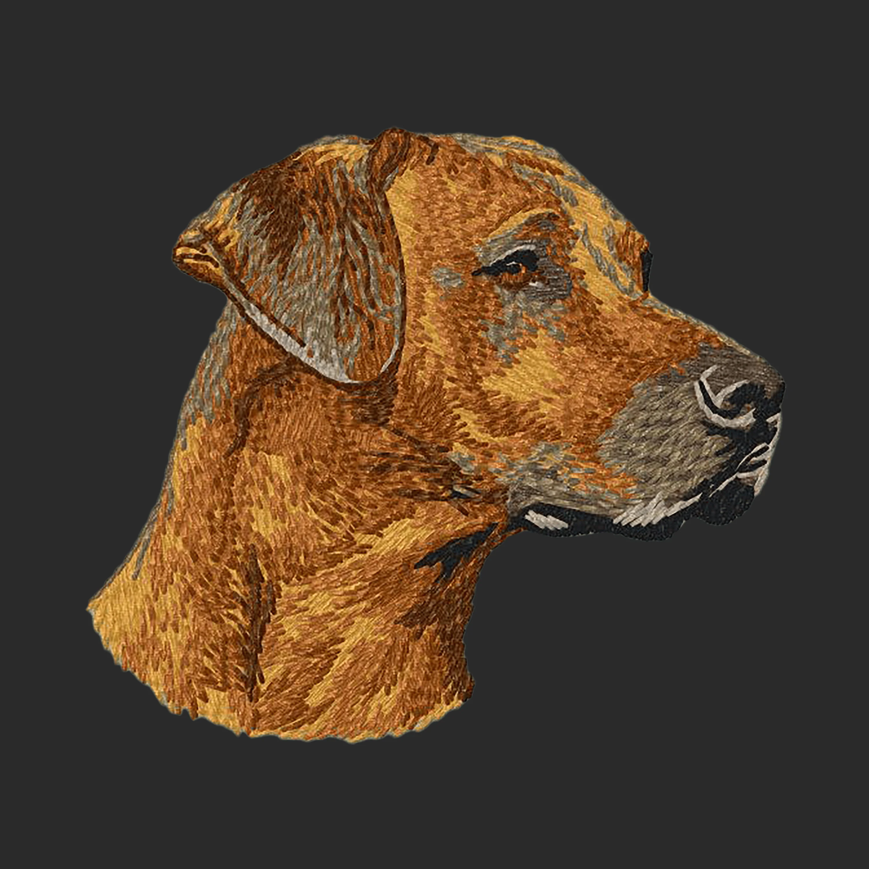Rhodesian Ridgeback Embroidered Wearable Blanket - Image 3
