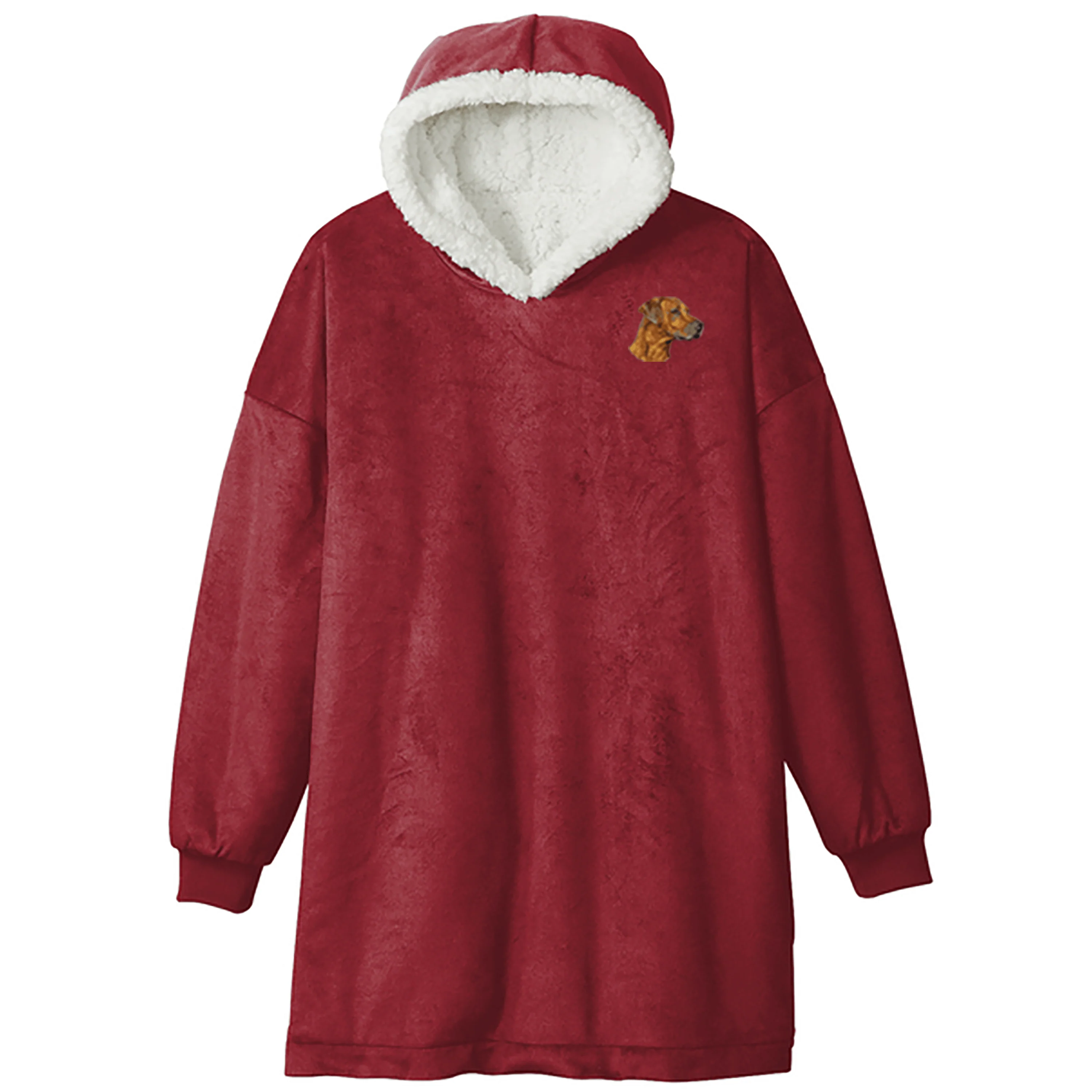 Rhodesian Ridgeback Embroidered Wearable Blanket - Image 7