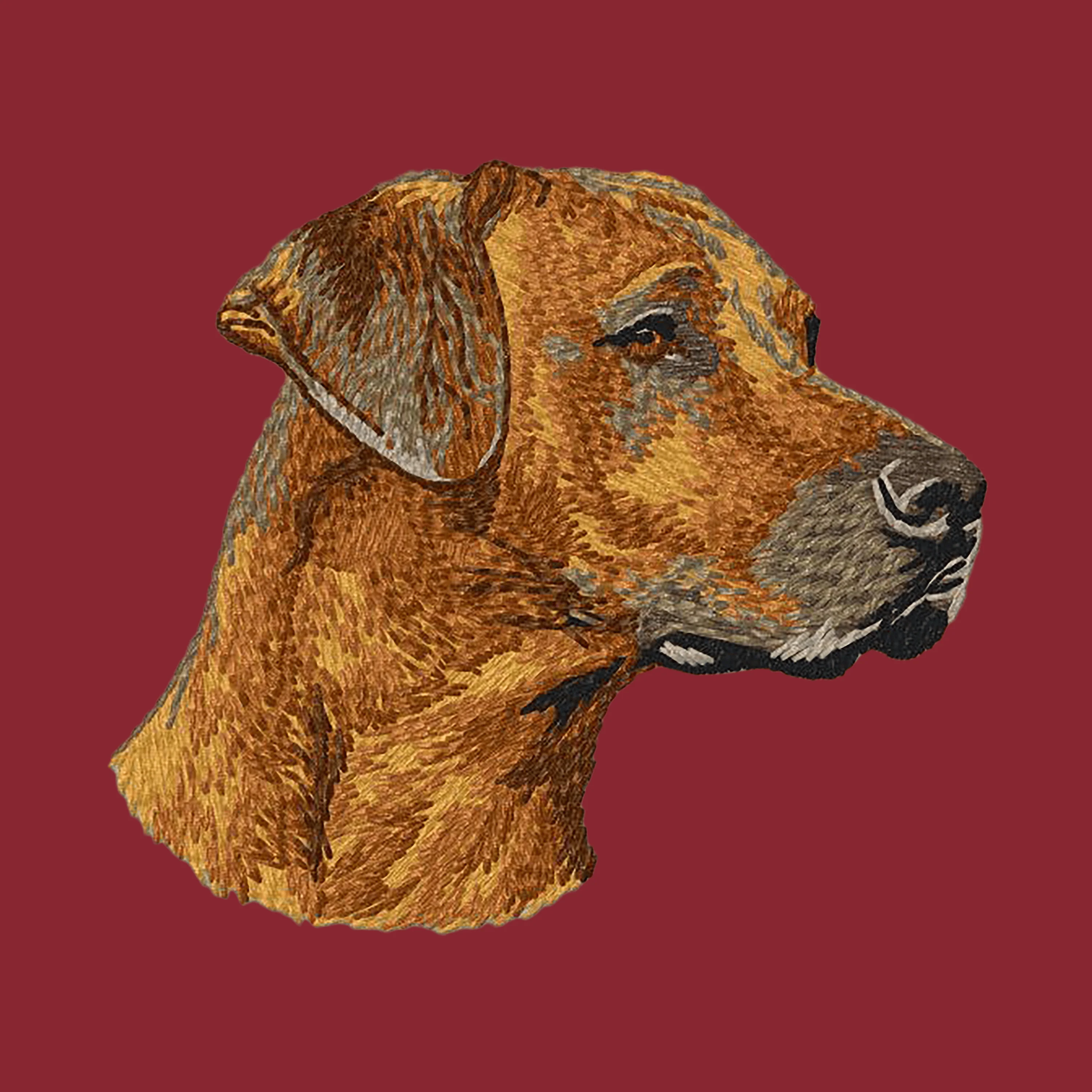 Rhodesian Ridgeback Embroidered Wearable Blanket - Image 8