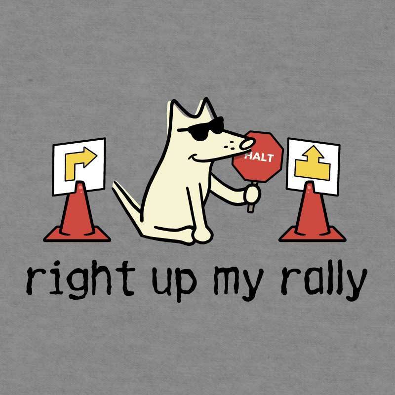 Right Up My Rally - Ladies Plus V-Neck Tee - Image 2