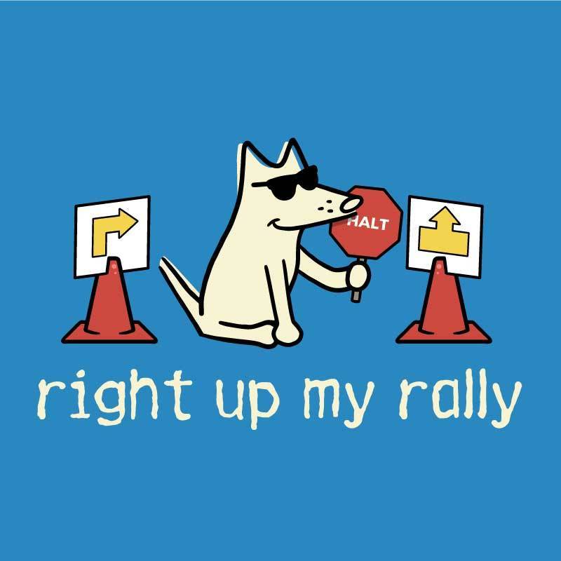 Right Up My Rally - Ladies Night T-Shirt - Image 2