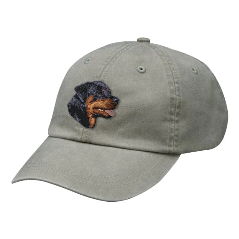 Rottweiler Embroidered Baseball Cap - Image 3