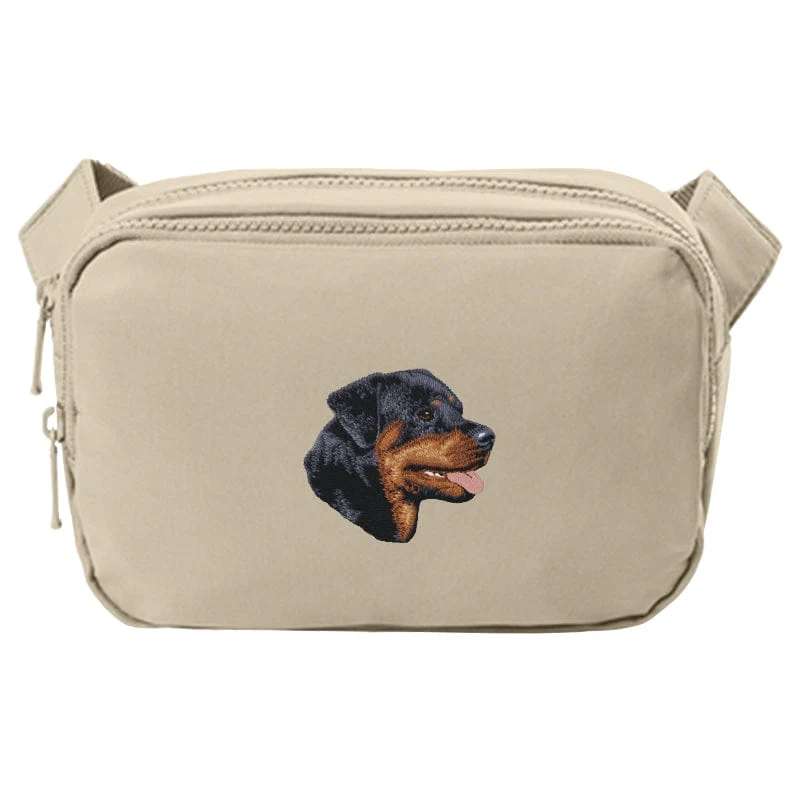 Rottweiler Embroidered Crossbody Bag - Image 3