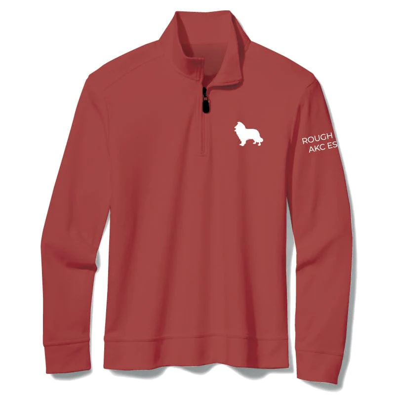 Collie Embroidered AKC Quarter Zip - Image 10