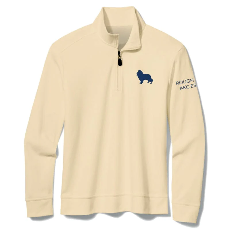 Collie Embroidered AKC Quarter Zip - Image 16