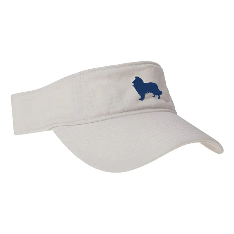 Collie AKC Embroidered Visor - Image 3
