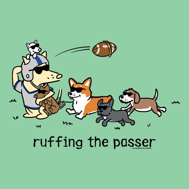 Ruffing the Passer - Classic Long-Sleeve T-Shirt - Image 2