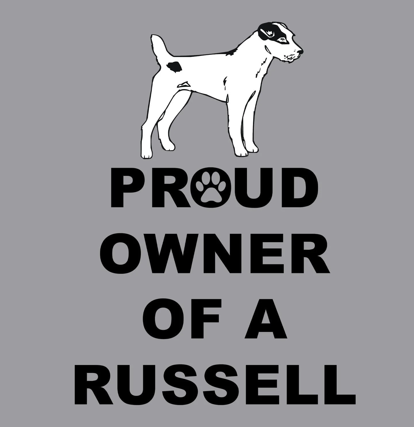 Russell Terrier Proud Owner - Women's V-Neck T-Shirt - Image 2