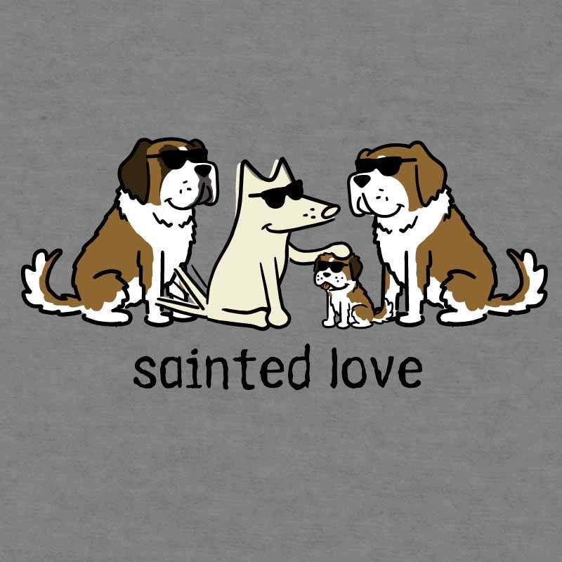 Sainted Love - Ladies Plus V-Neck Tee - Image 2