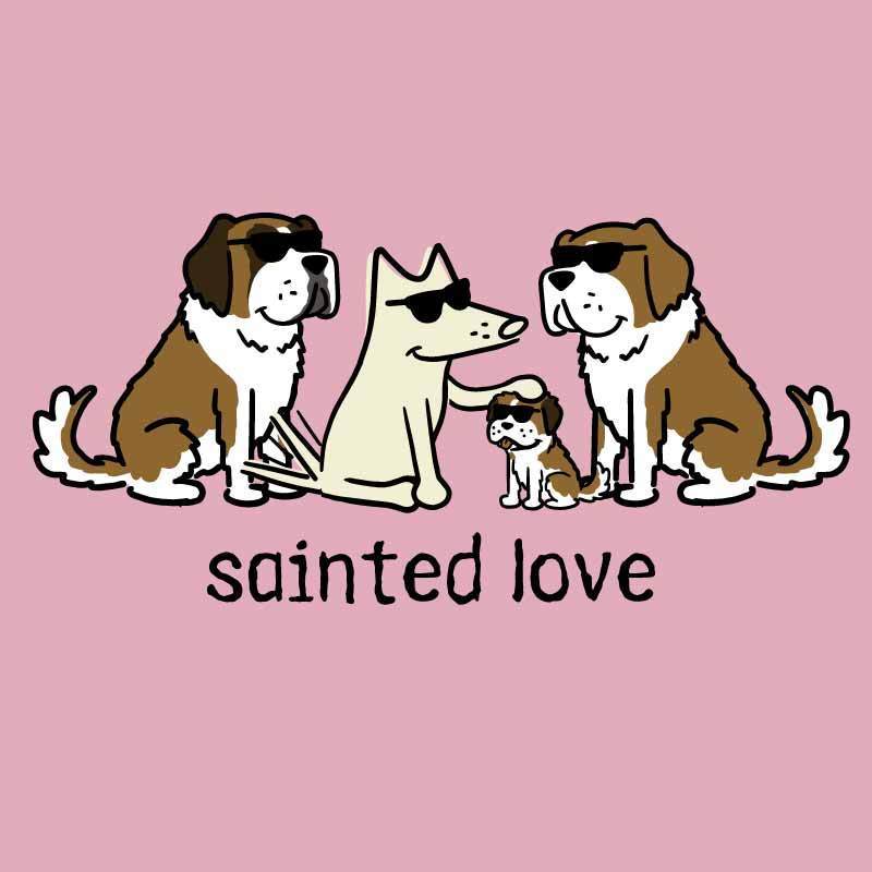 Sainted Love - Ladies T-Shirt Crew Neck - Image 2
