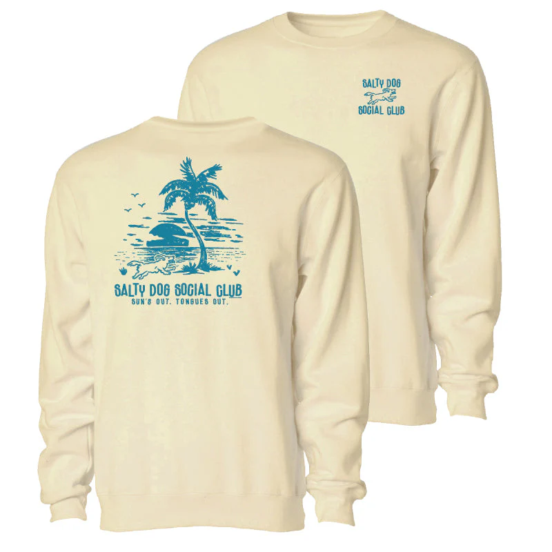 Salty Dog Social Club - Crewneck Sweatshirt - Image 4