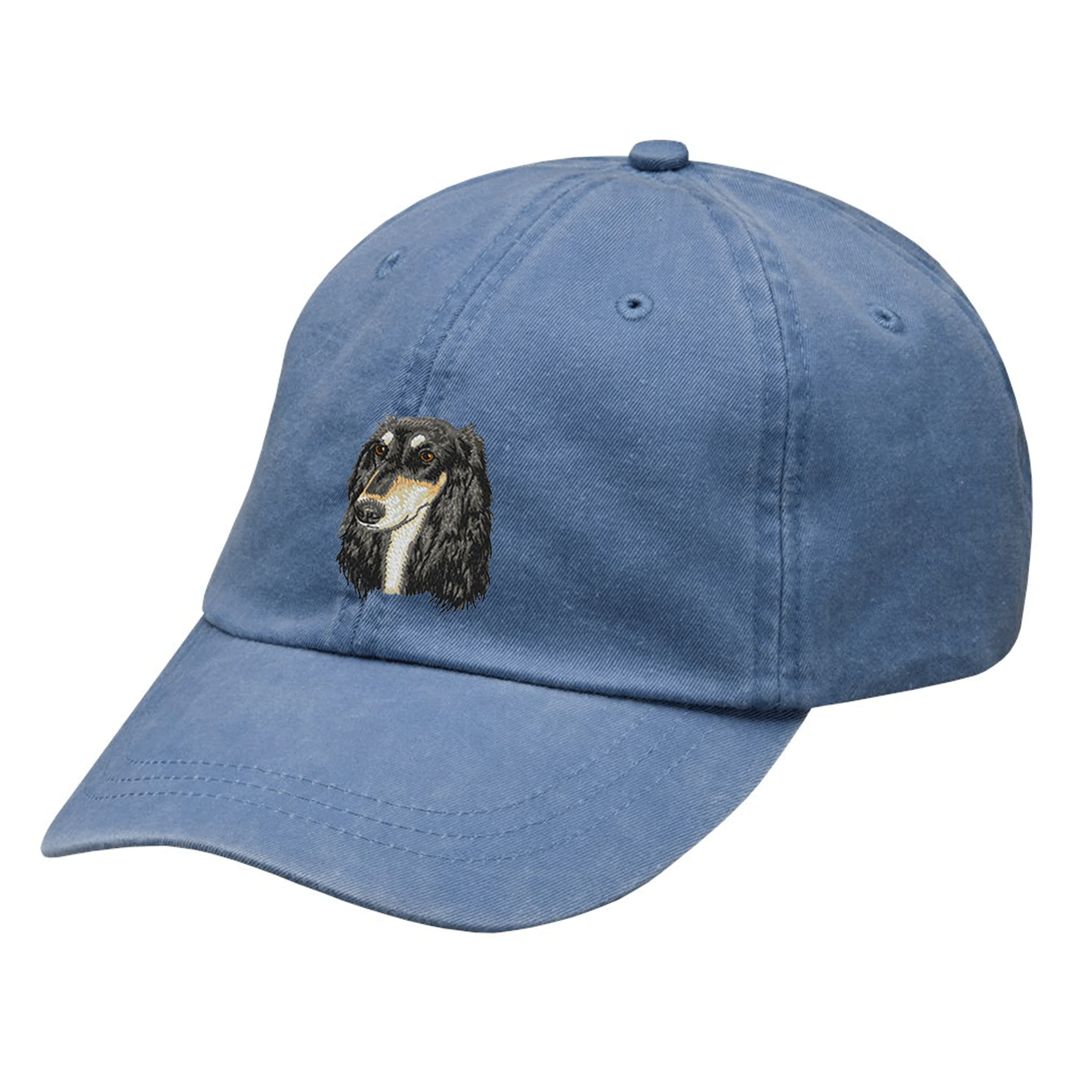 Saluki Embroidered Baseball Cap - Image 3