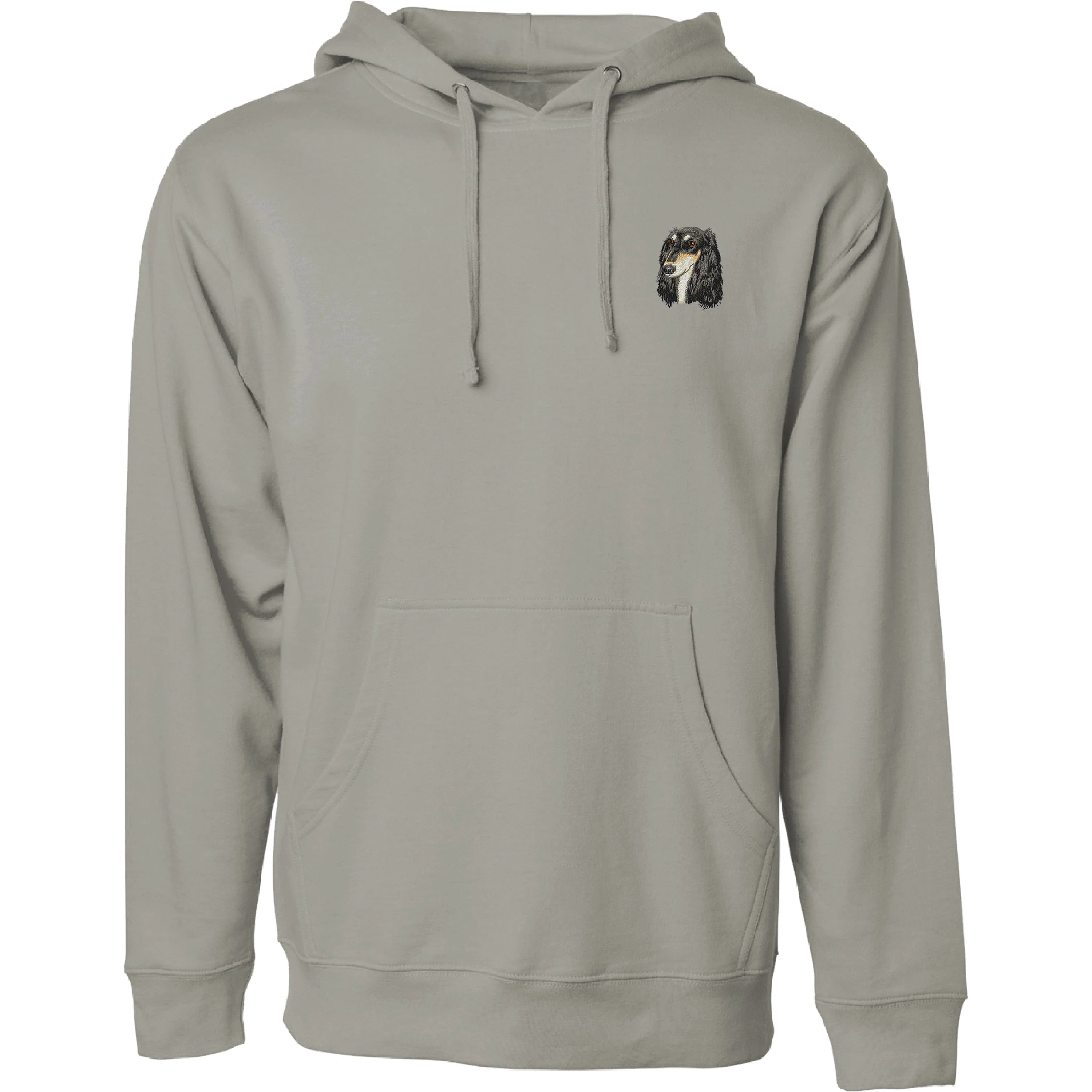 Saluki Embroidered Sweatshirt Hoodie - Image 7