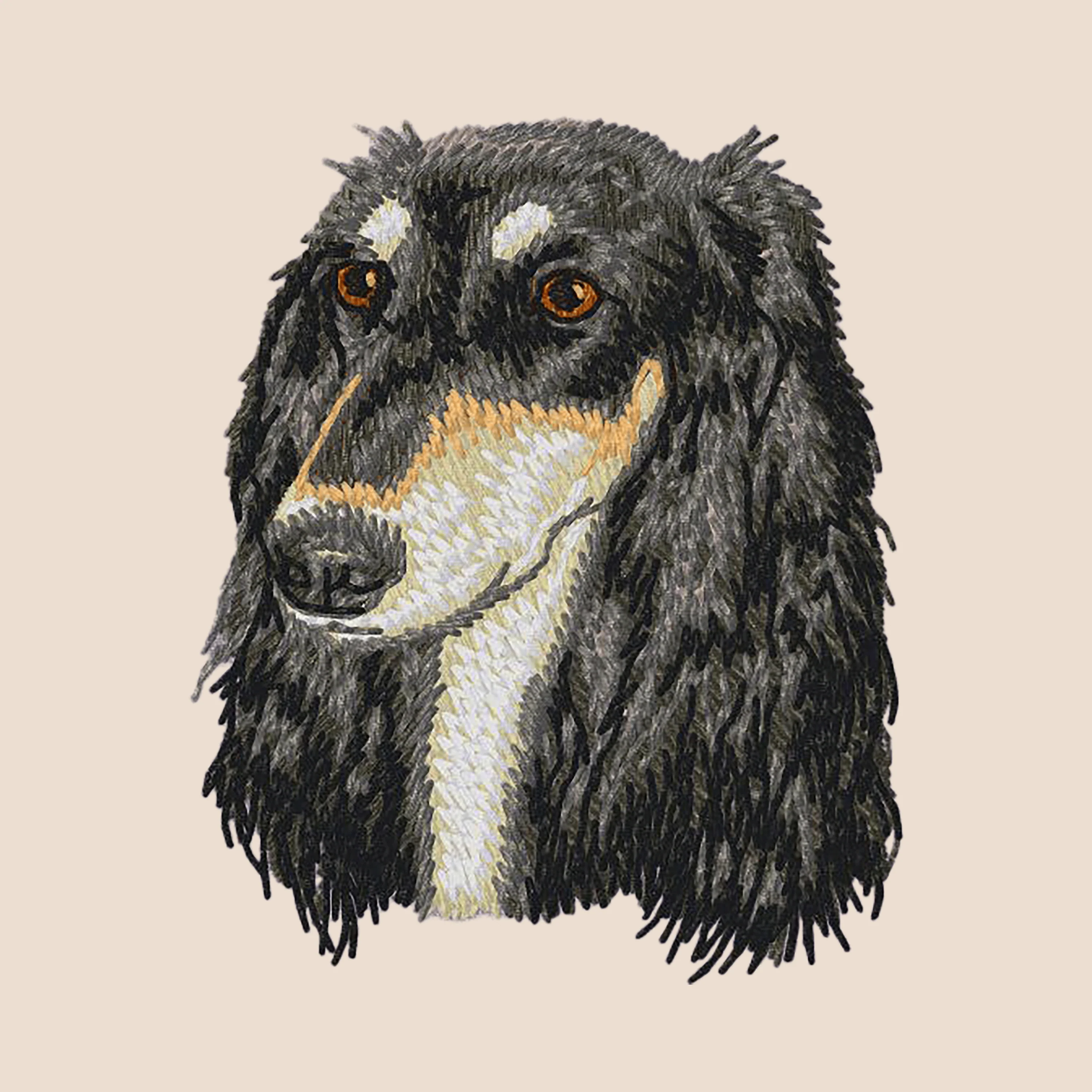 Saluki Embroidered Tote - Image 4