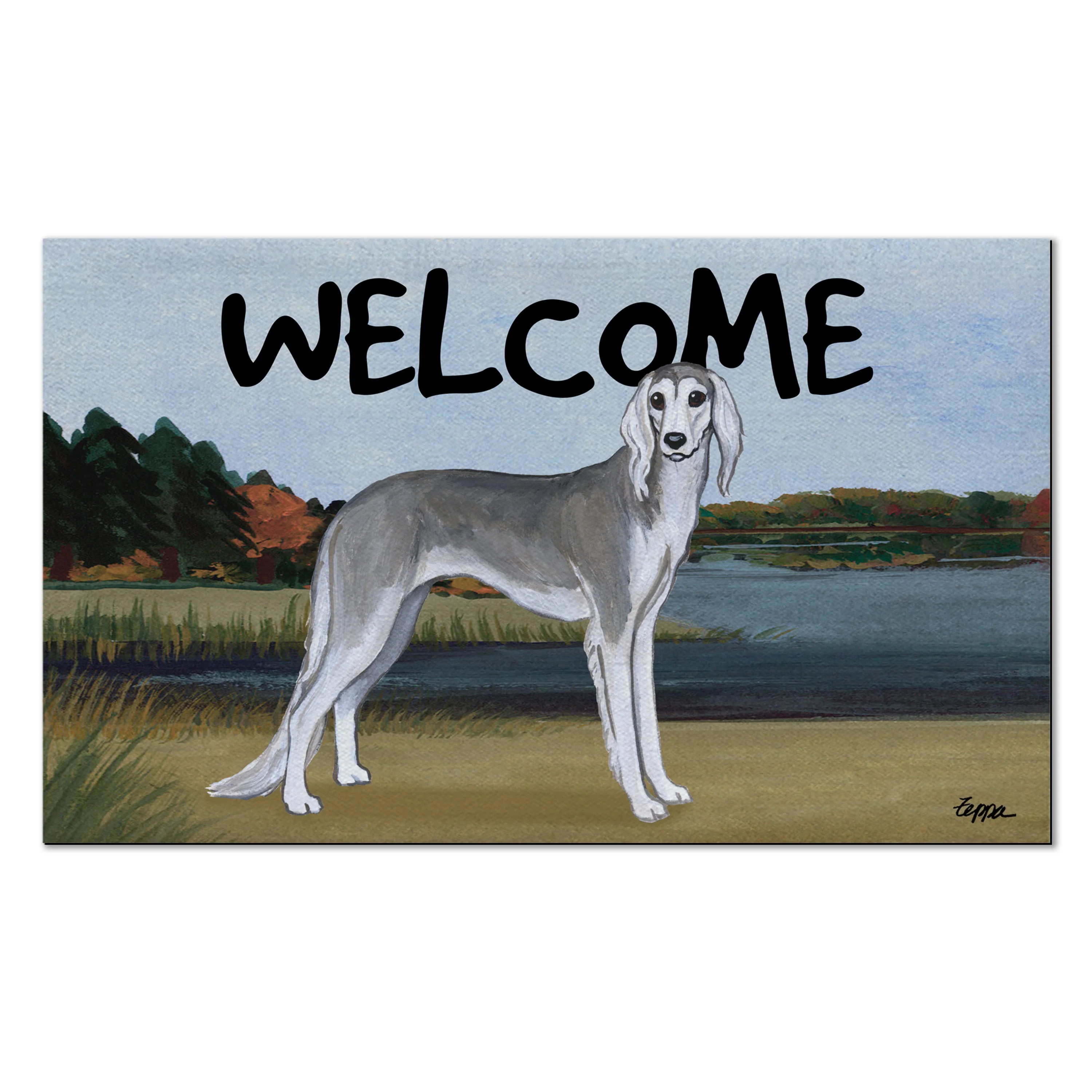 Saluki Welcome Mat - Image 3