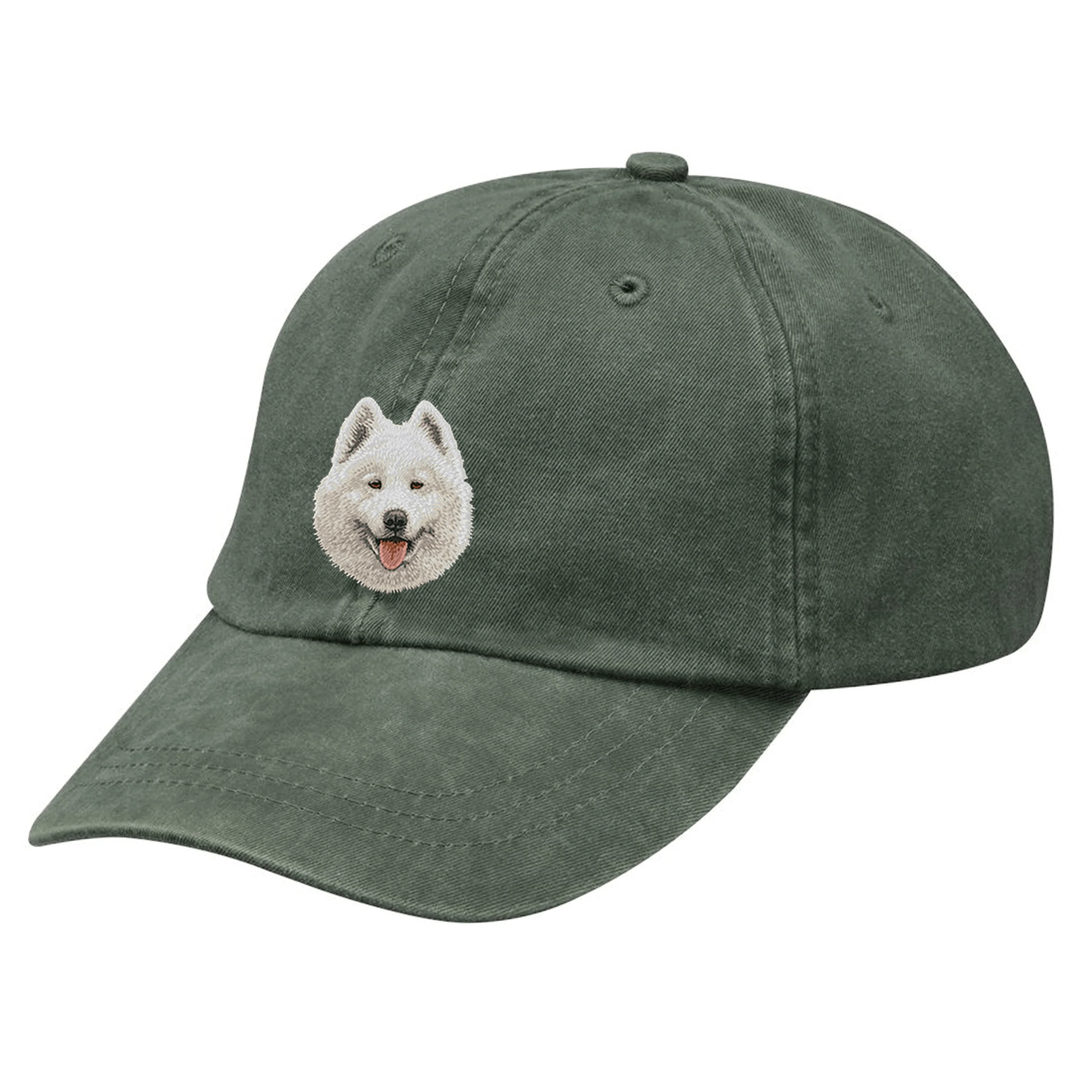 Samoyed Embroidered Baseball Cap - Image 4