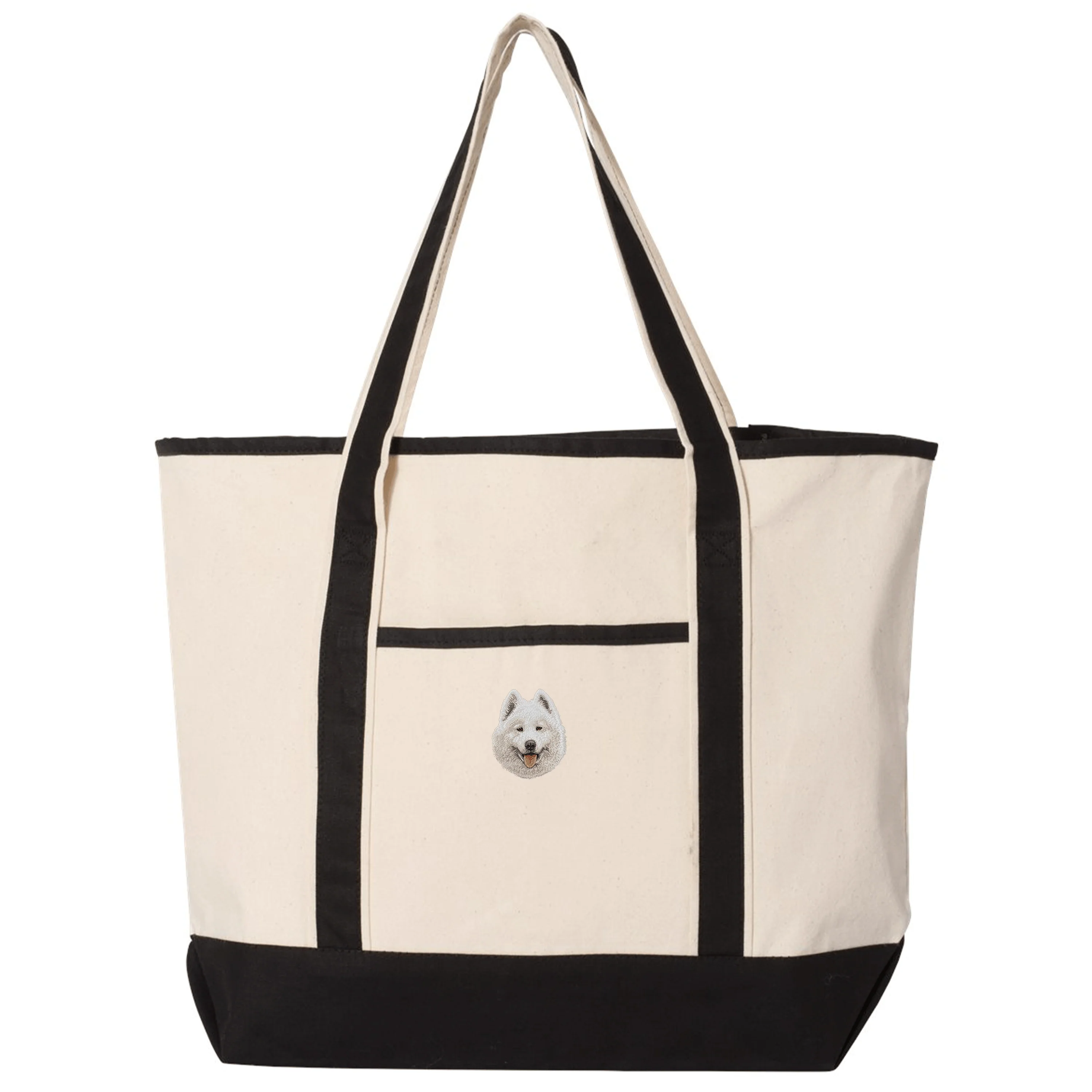 Samoyed Embroidered Tote - Image 2