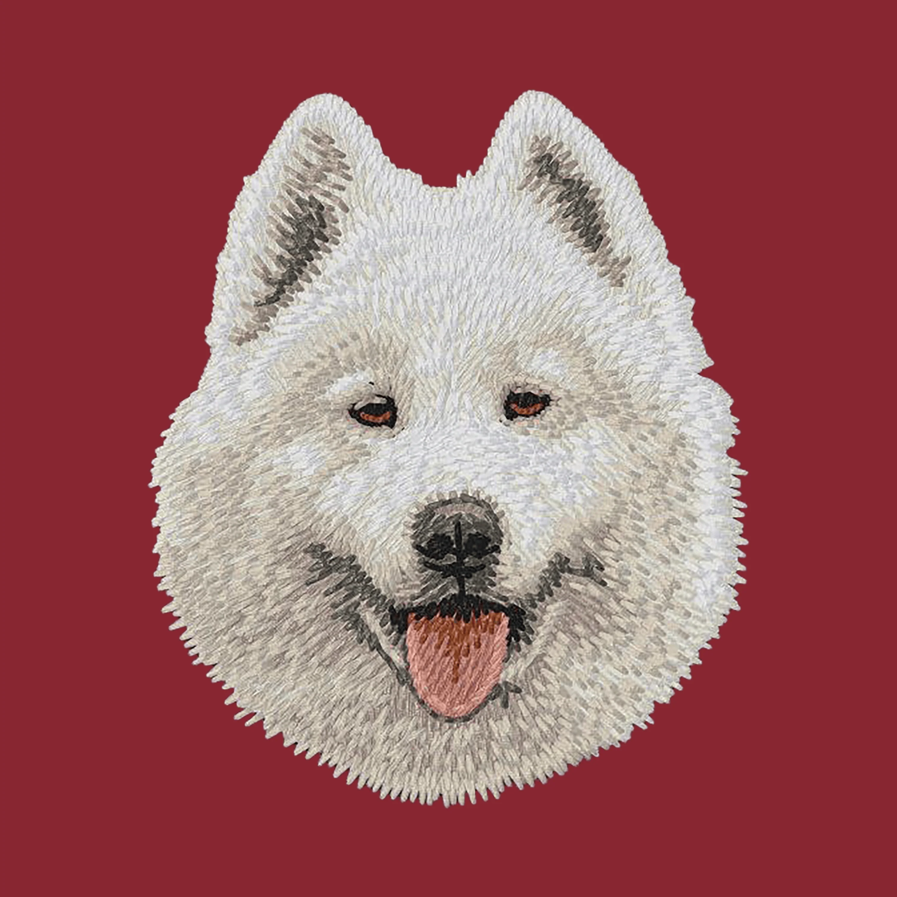 Samoyed Embroidered Wearable Blanket - Image 2