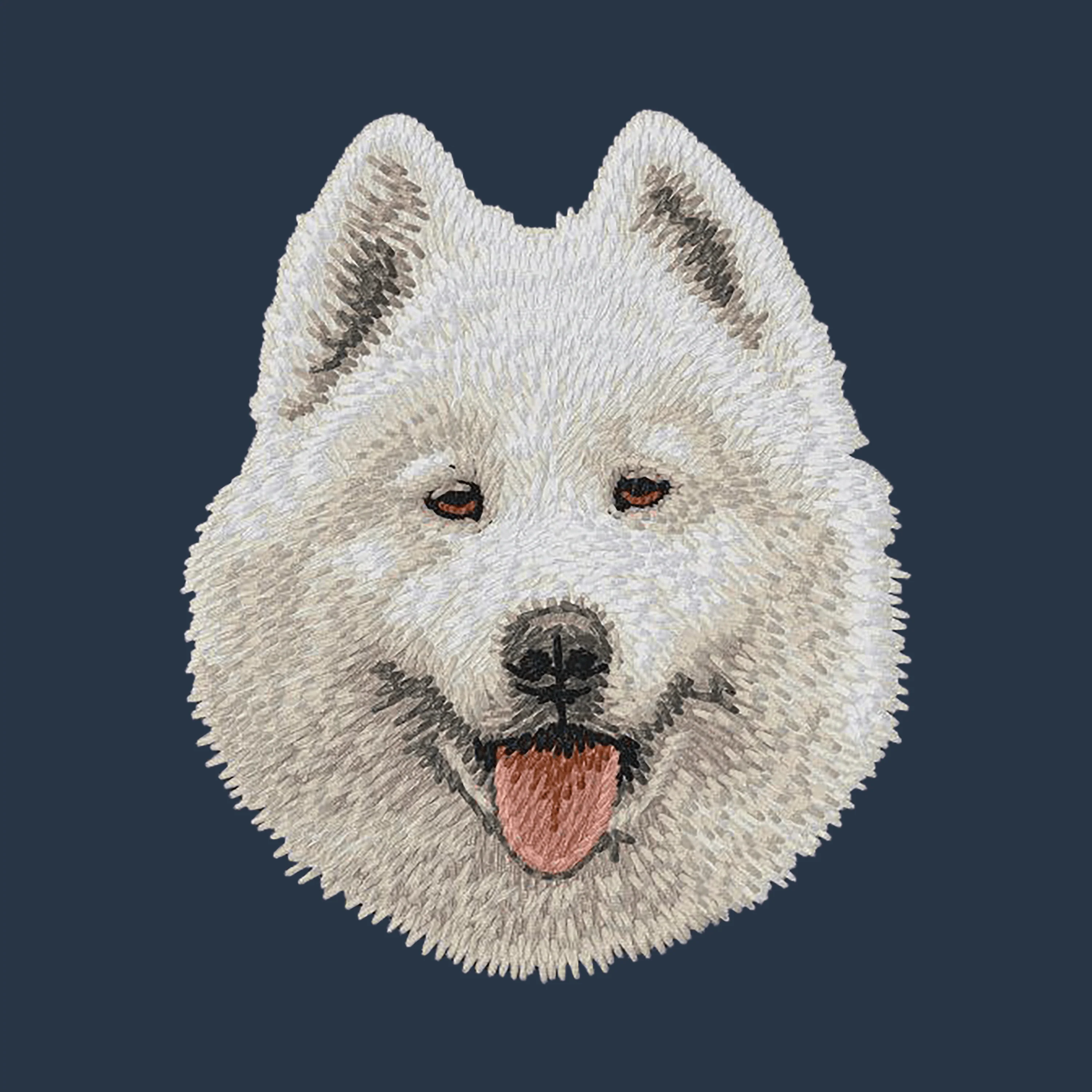 Samoyed Embroidered Wearable Blanket - Image 4