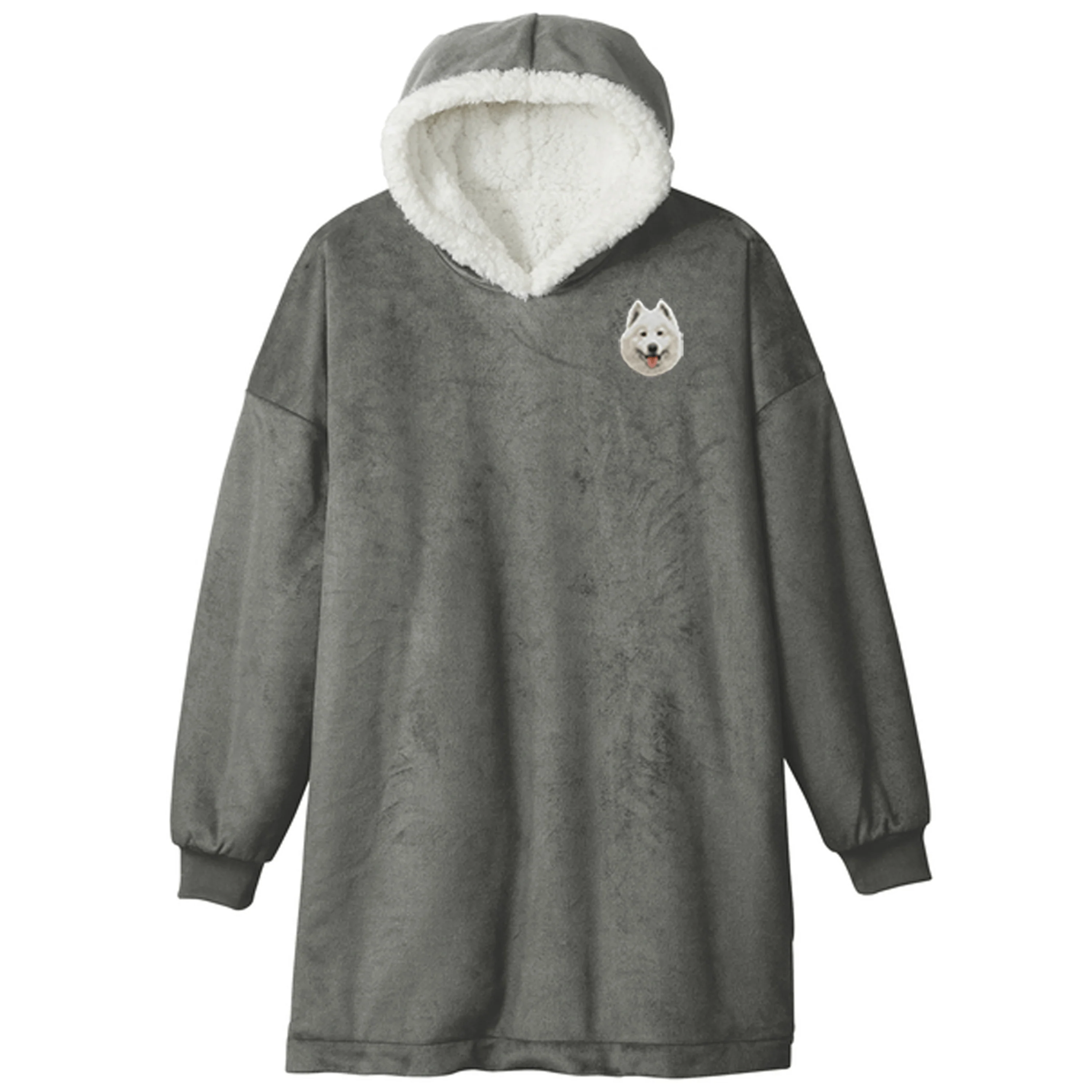 Samoyed Embroidered Wearable Blanket - Image 5