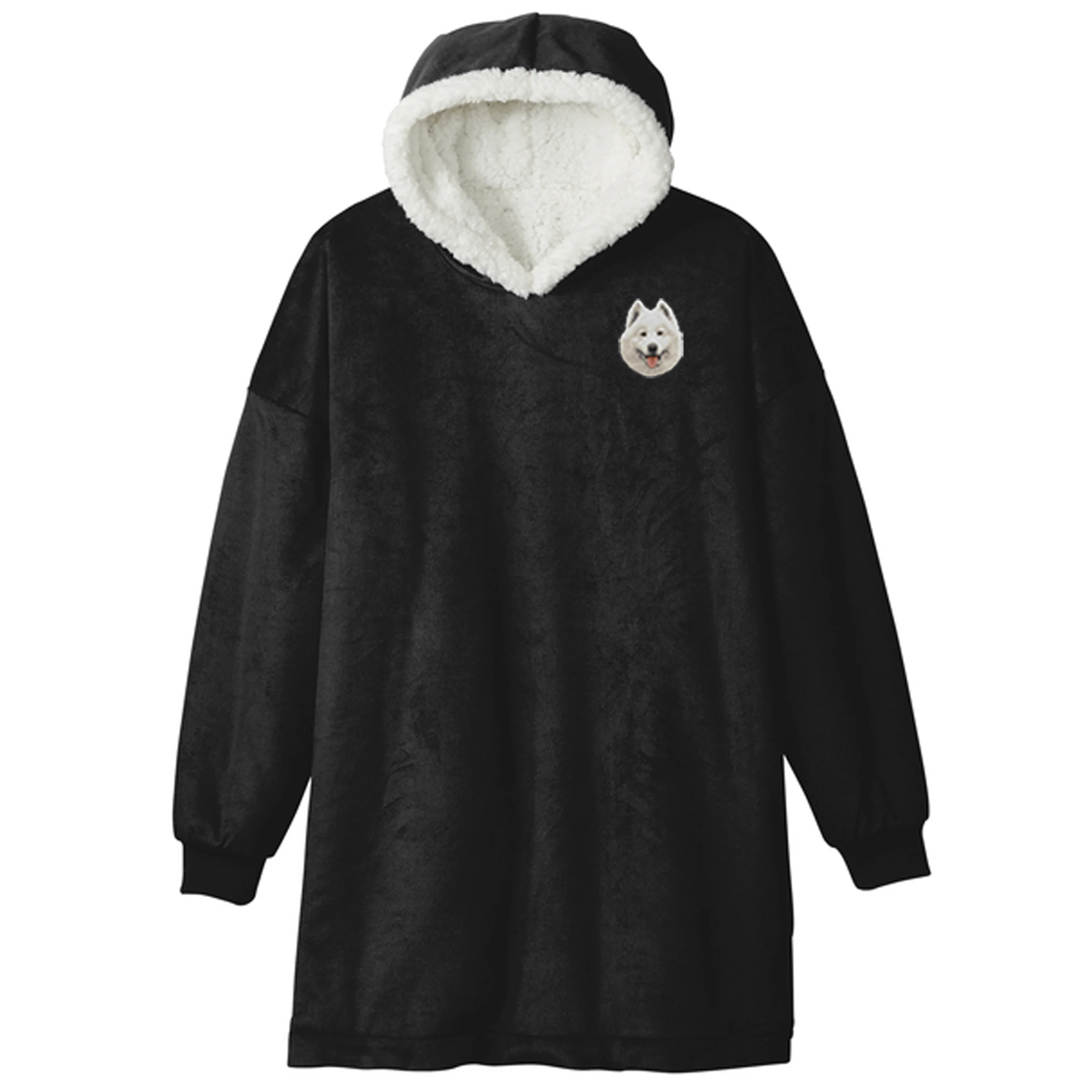 Samoyed Embroidered Wearable Blanket - Image 7