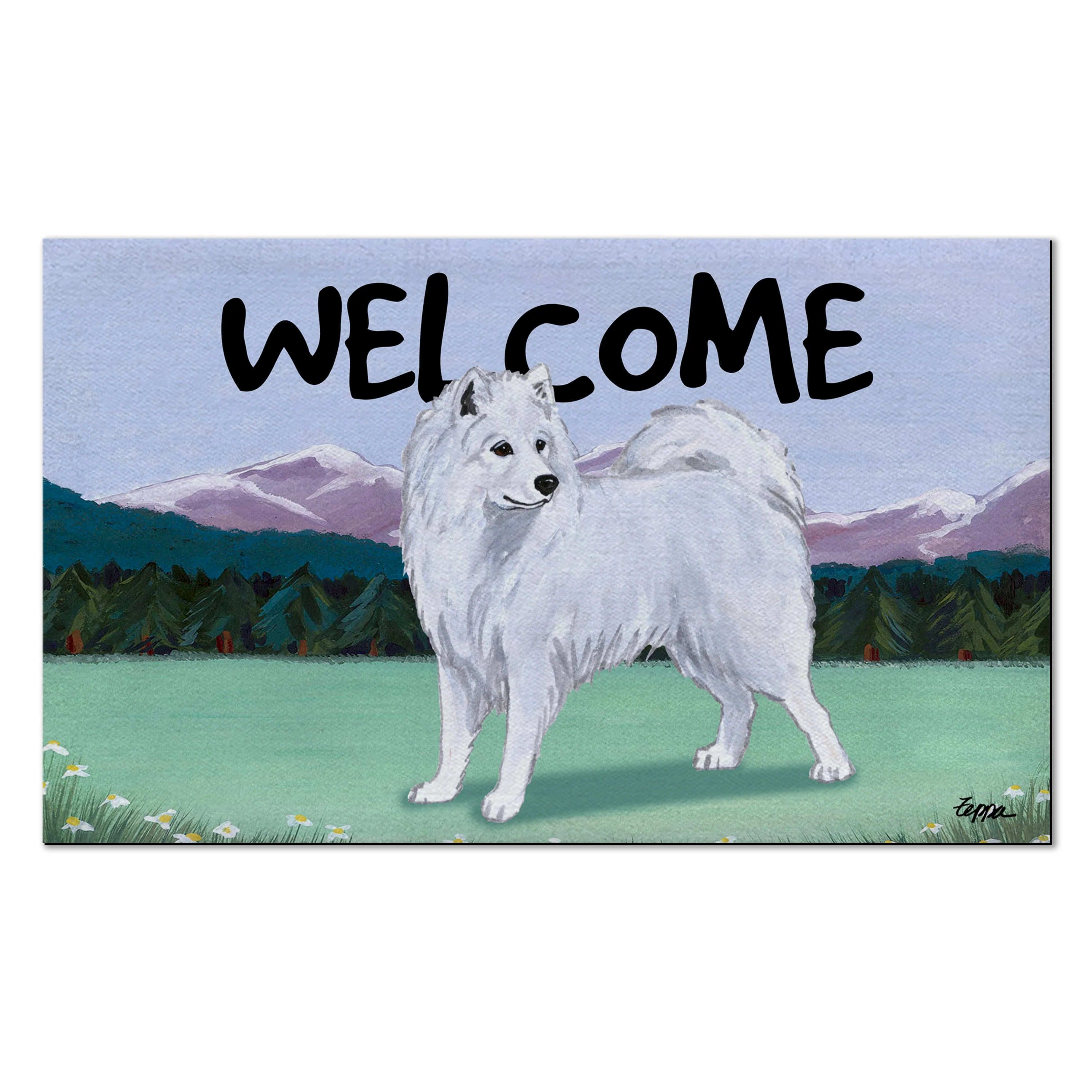 Samoyed Welcome Mat - Image 3