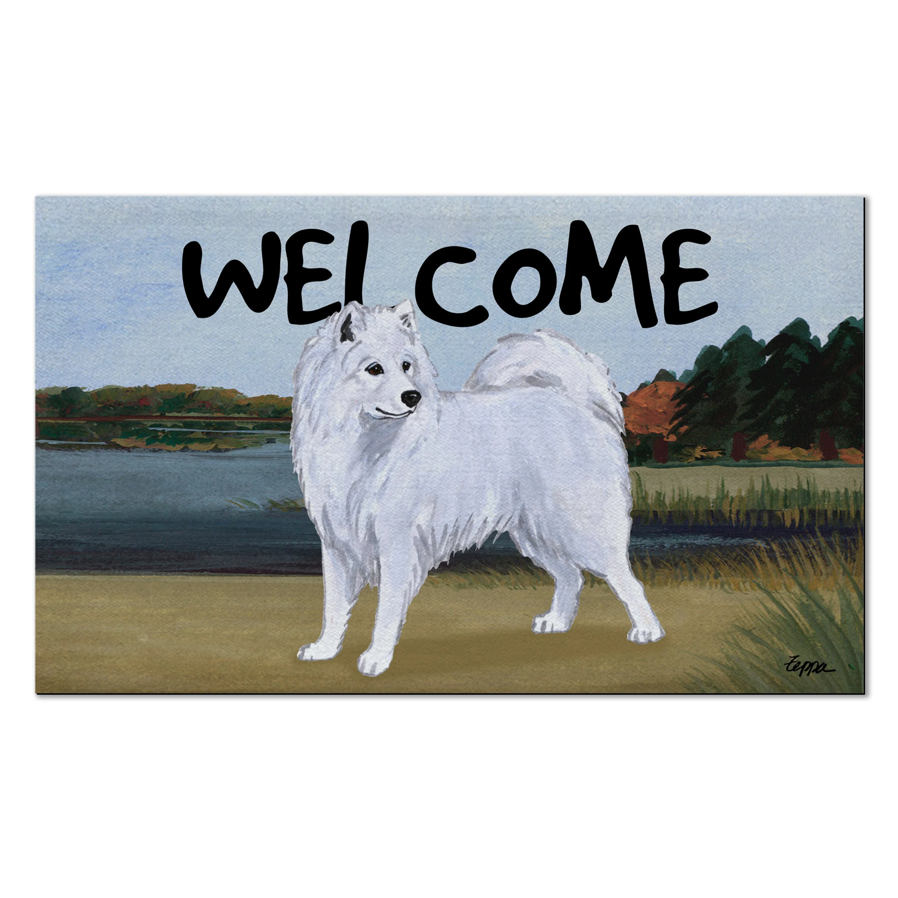 Samoyed Welcome Mat - Image 4