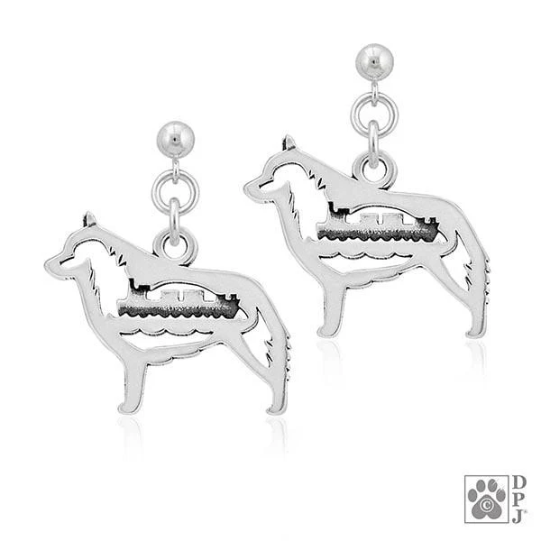 Schipperke, w/Barge, Body, Earring - Image 2
