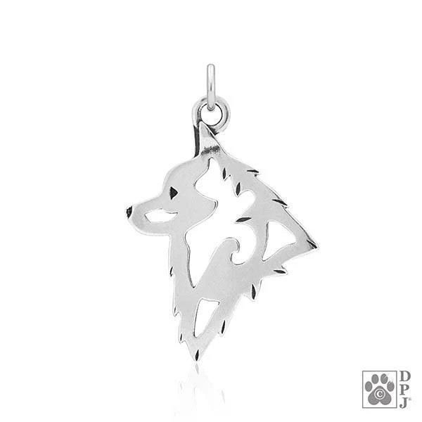 Schipperke, Head, Pendant