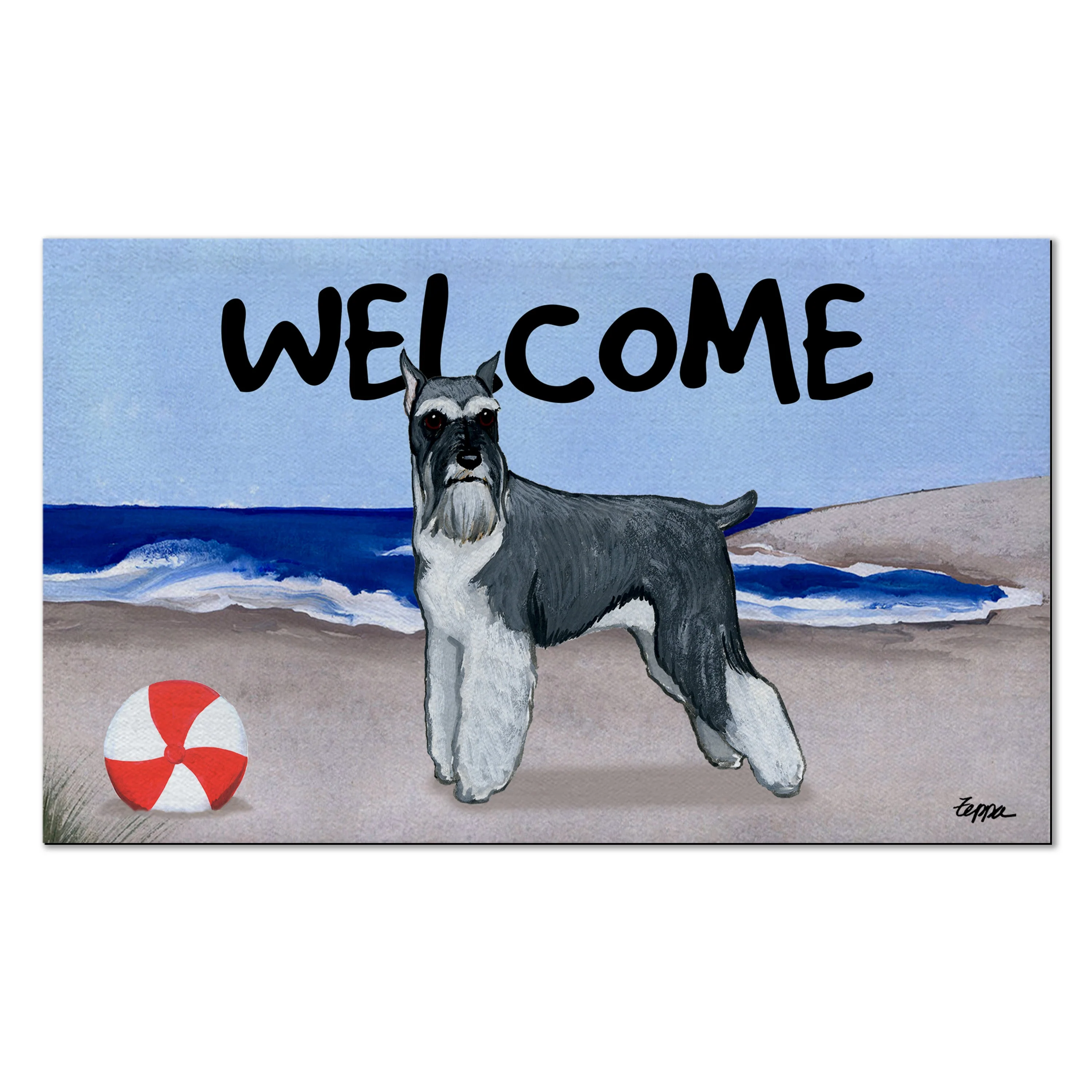 Schnauzer Welcome Mat - Image 12
