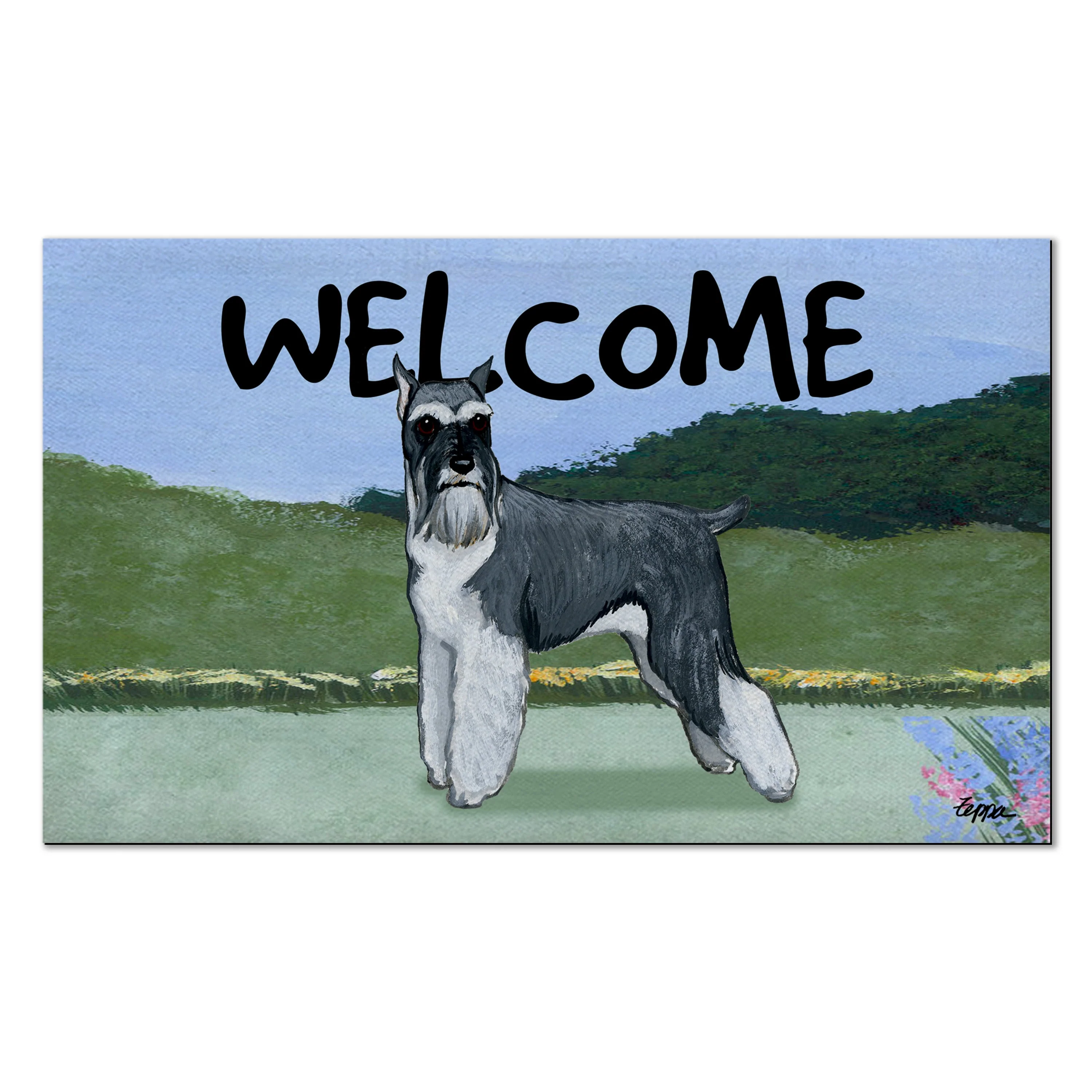 Schnauzer Welcome Mat - Image 8