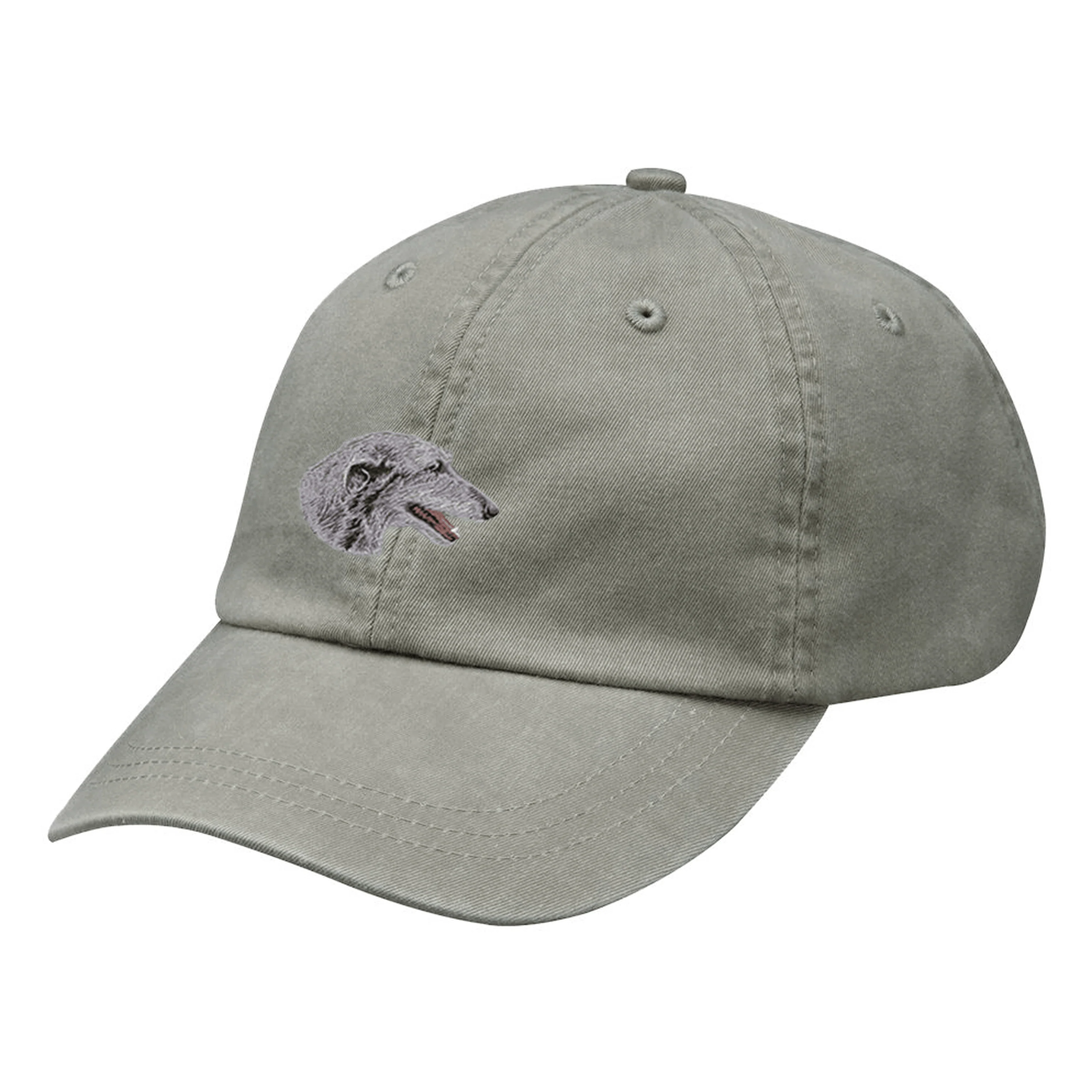 Scottish Deerhound Embroidered Baseball Cap - Image 3