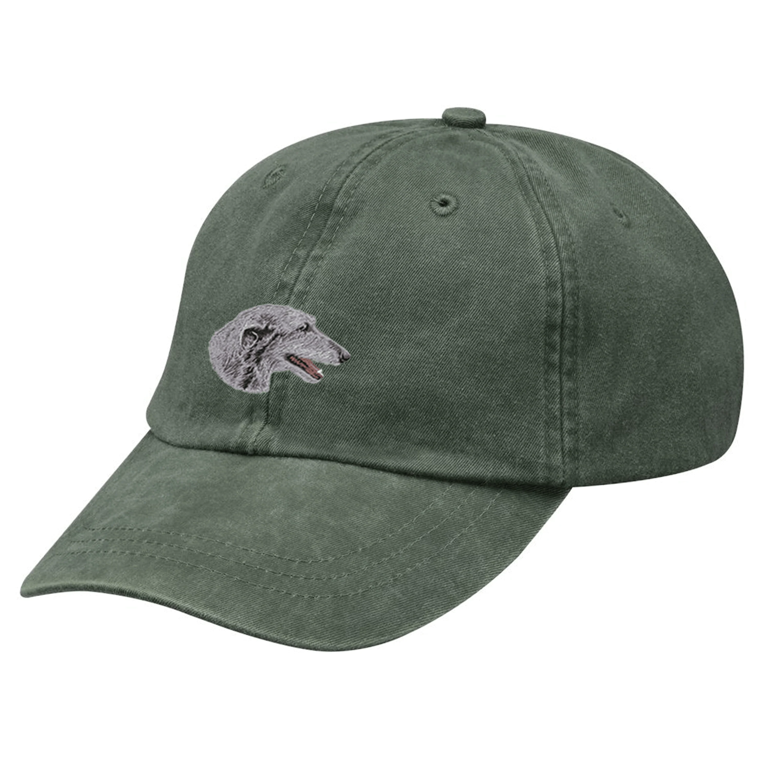 Scottish Deerhound Embroidered Baseball Cap - Image 7