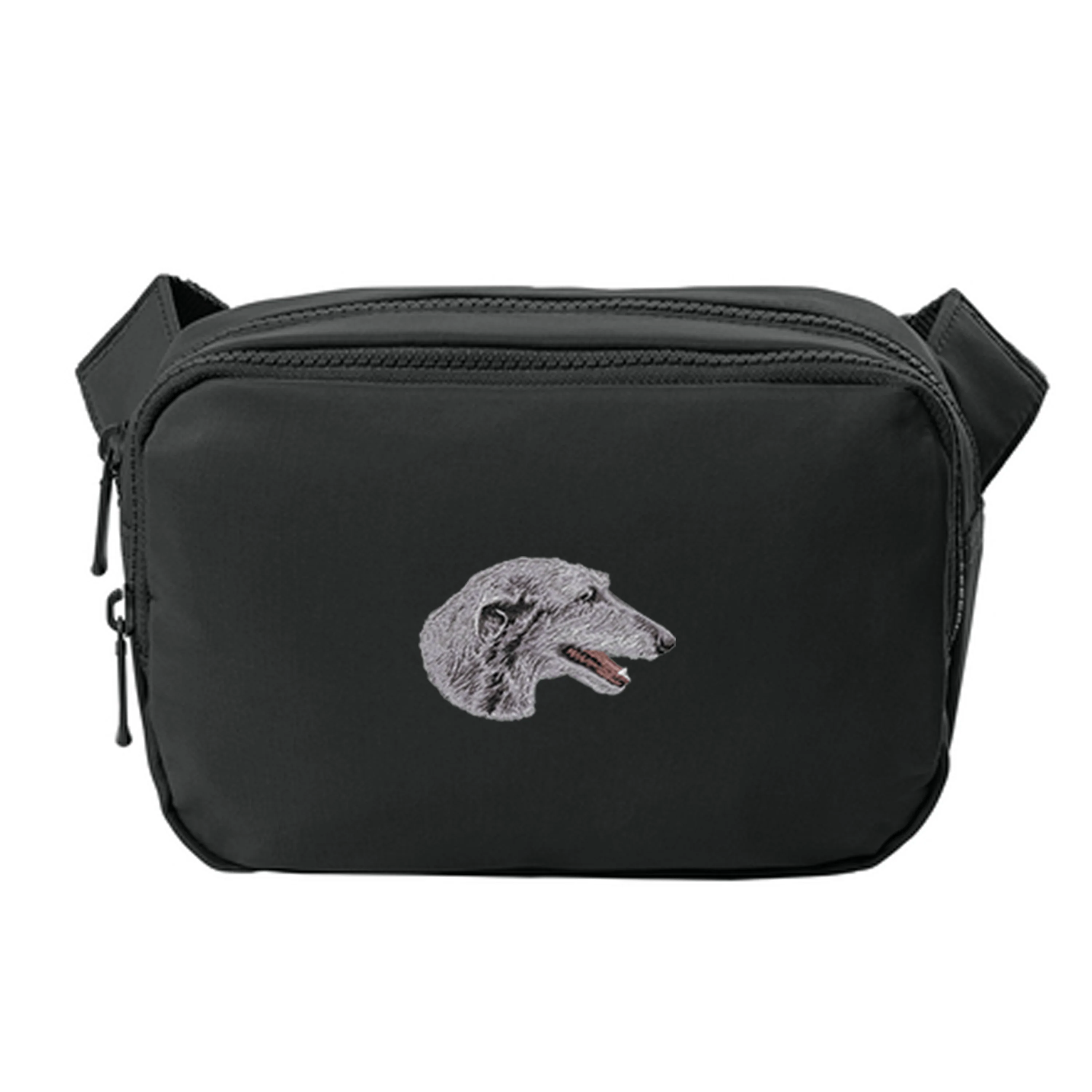 Scottish Deerhound Embroidered Crossbody Bag - Image 3