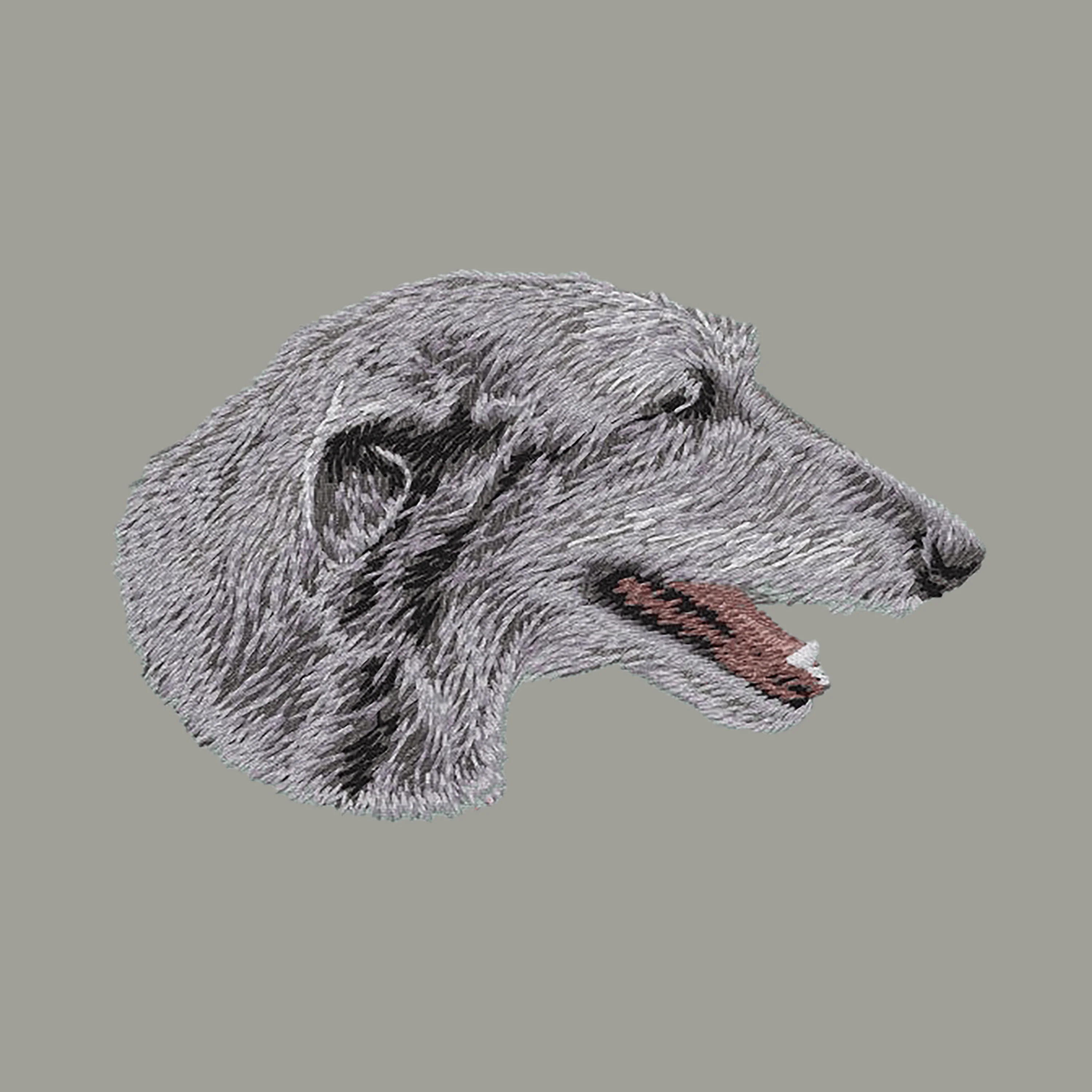 Scottish Deerhound Embroidered Sweatshirt Hoodie - Image 8