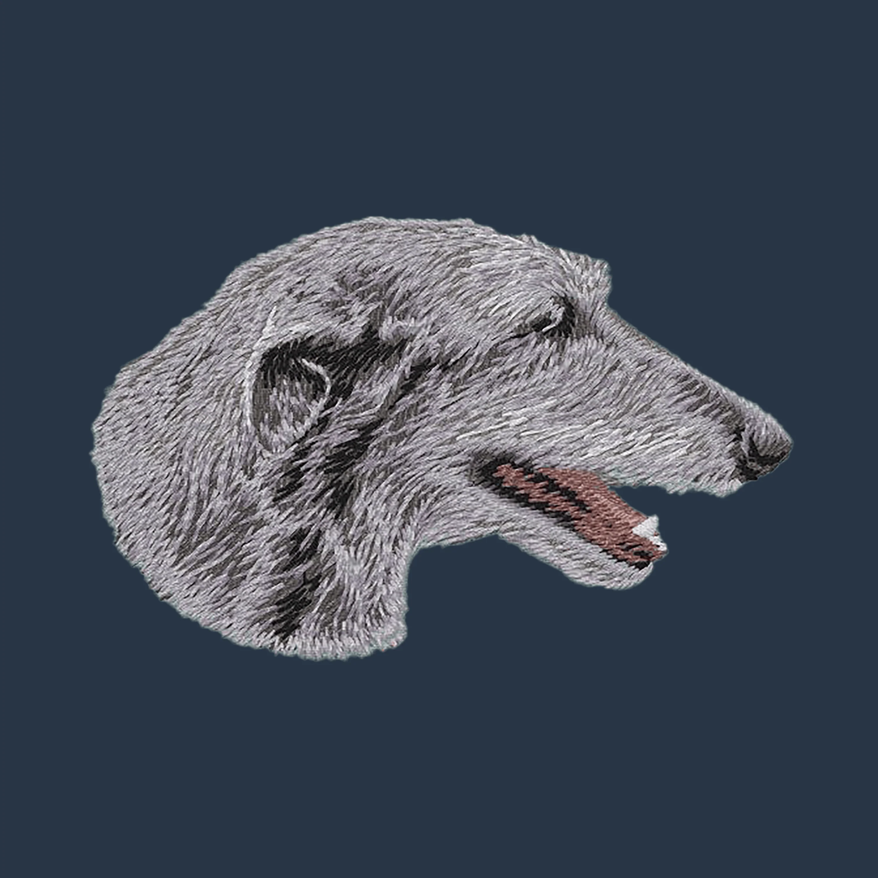 Scottish Deerhound Embroidered Wearable Blanket - Image 4
