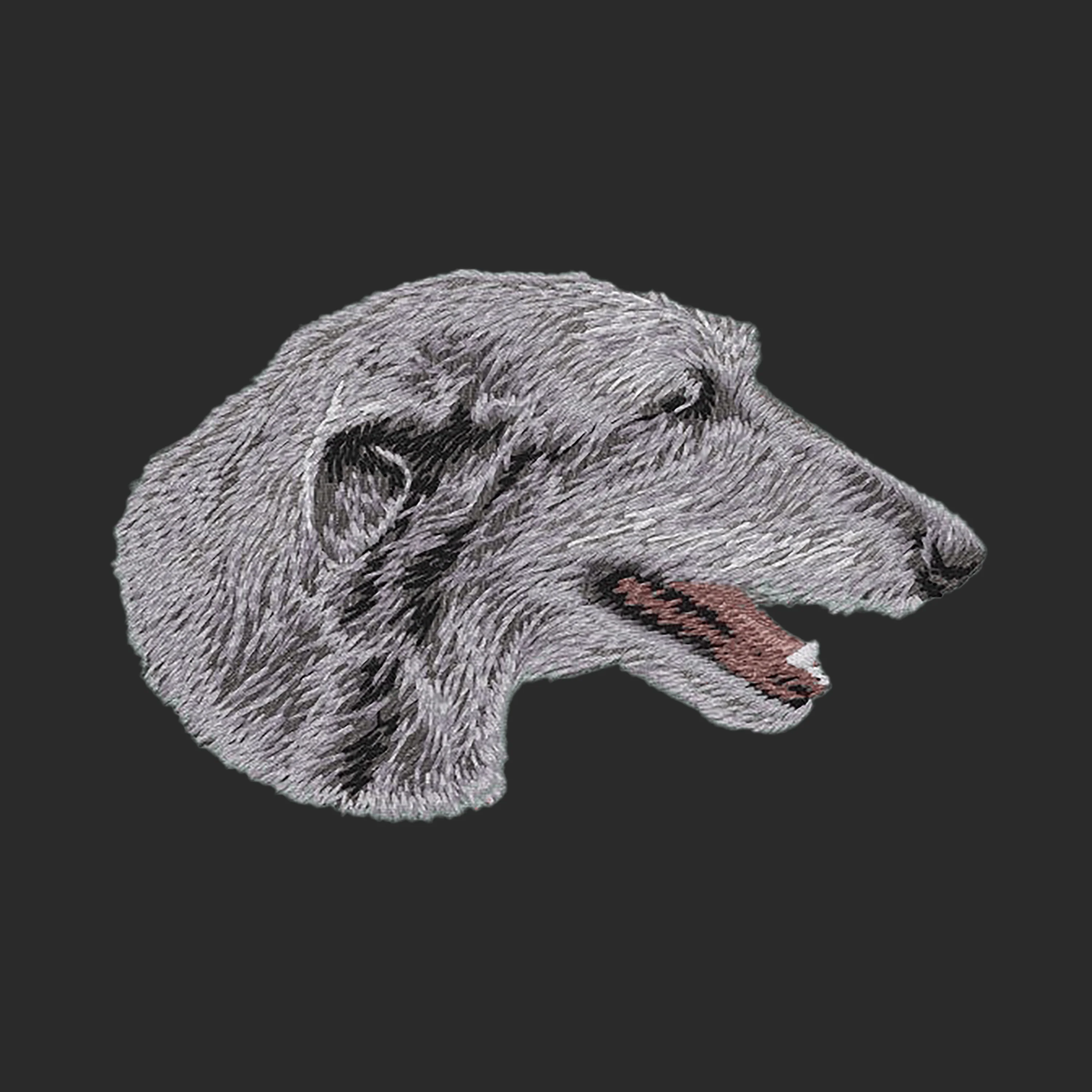 Scottish Deerhound Embroidered Wearable Blanket - Image 8