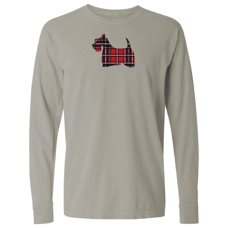 Scottish Tartan - Classic Long-Sleeve T-Shirt - Image 3