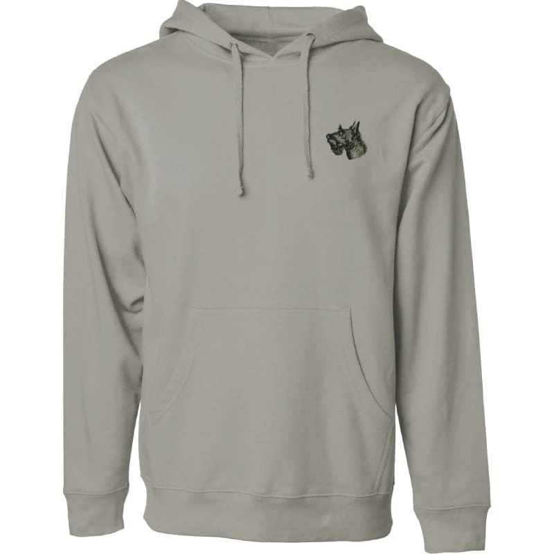 Scottish Terrier Embroidered Sweatshirt Hoodie - Image 3