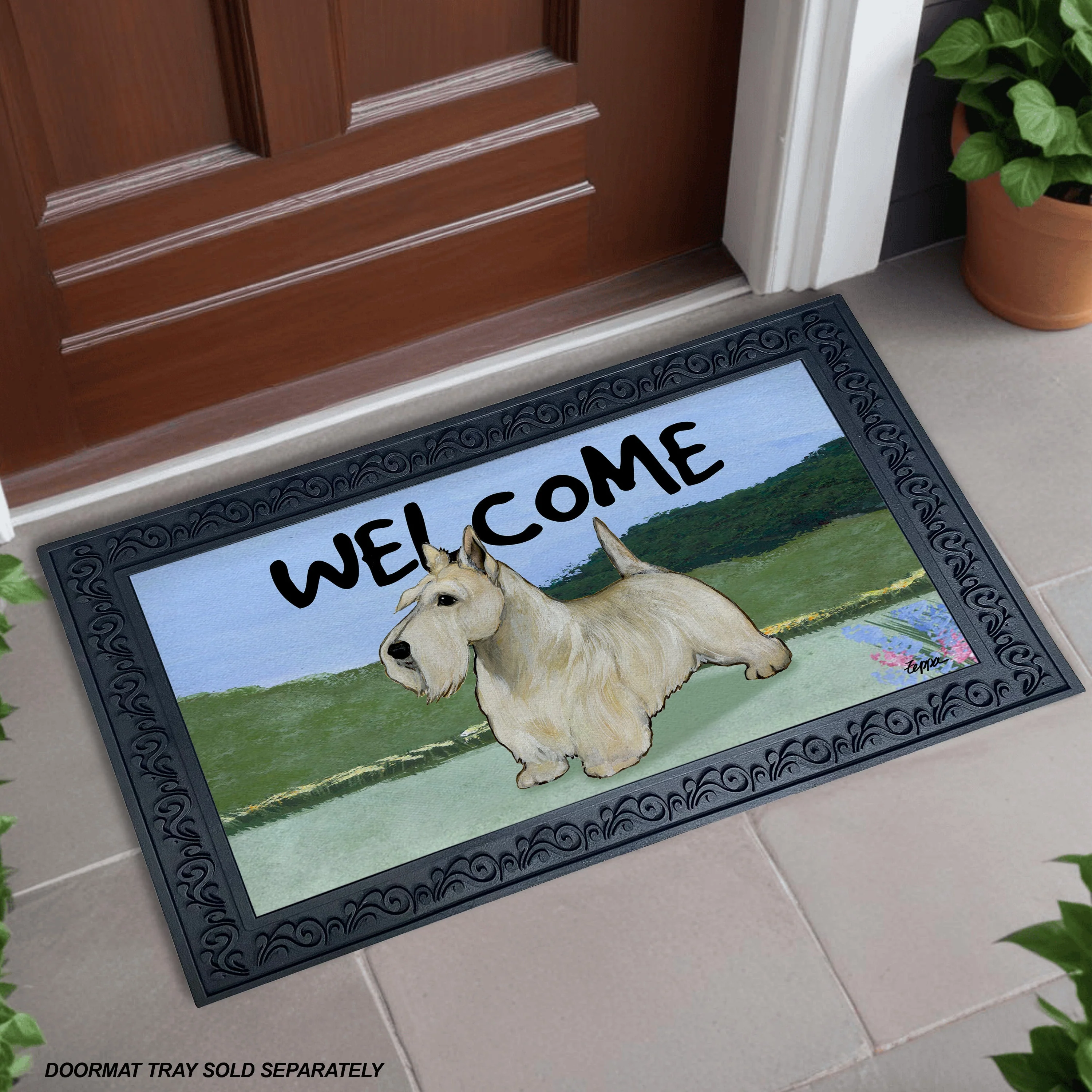 Scottish Terrier Welcome Mat - Image 2