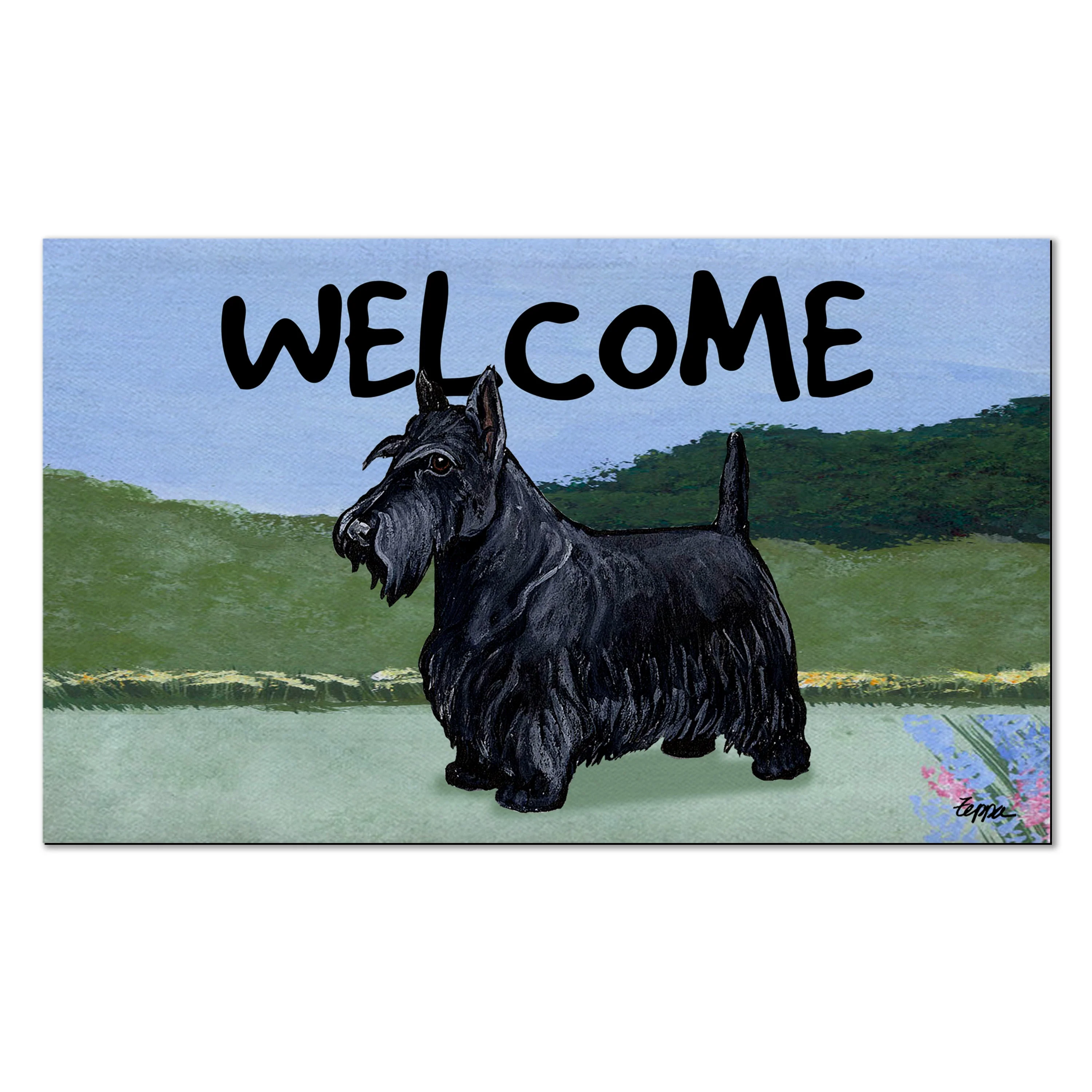 Scottish Terrier Welcome Mat - Image 4